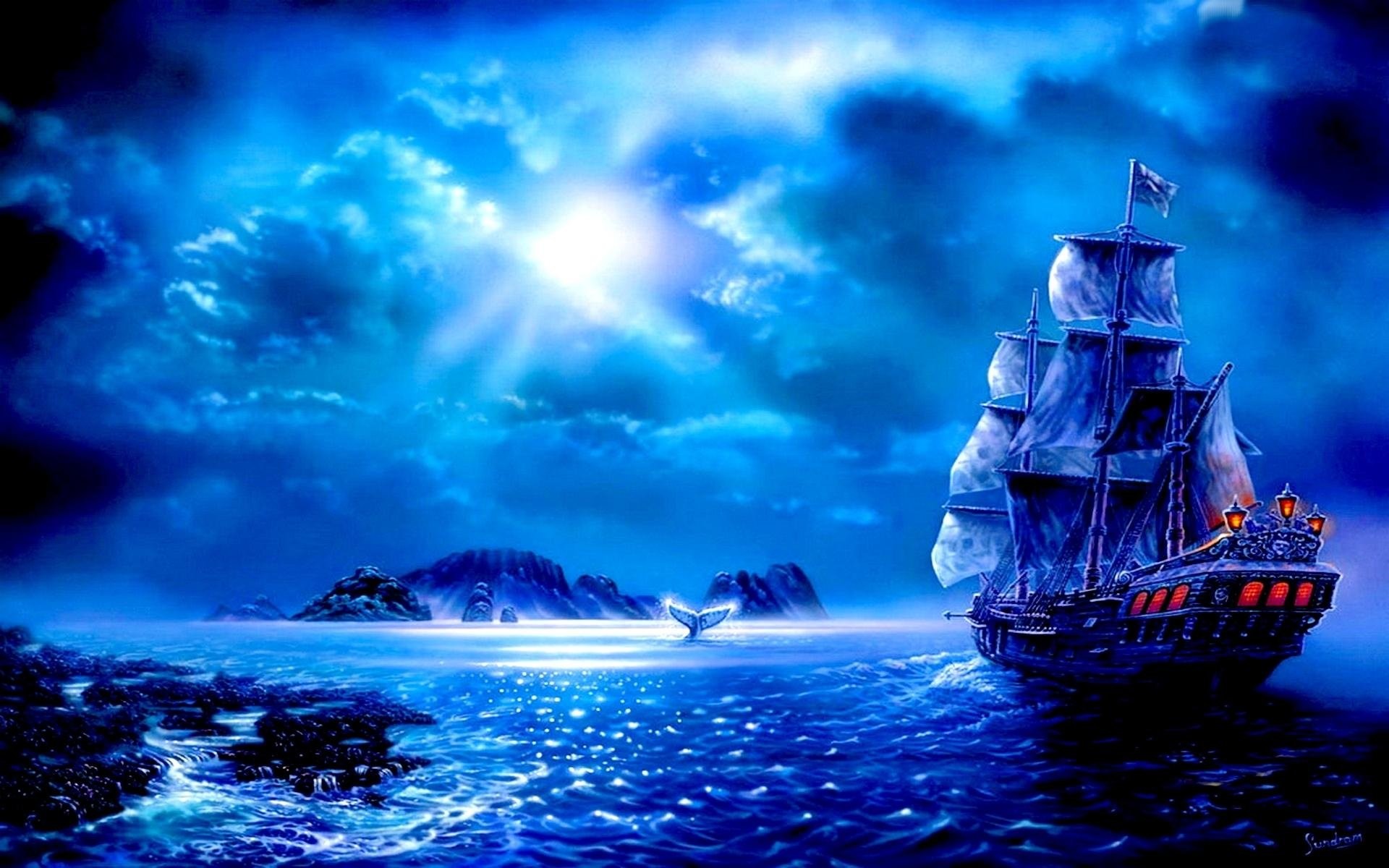 HD Wallpaper Background ID685701. Fantasy Ship