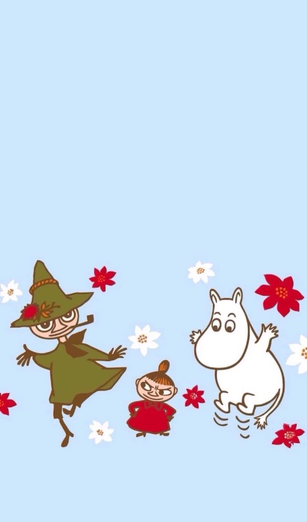 Moomin Valley Kawaii Wallpaper Wallpaper Backgrounds Iphone Wallpaper Cartoon Characters Book Illustrations Tove Jansson