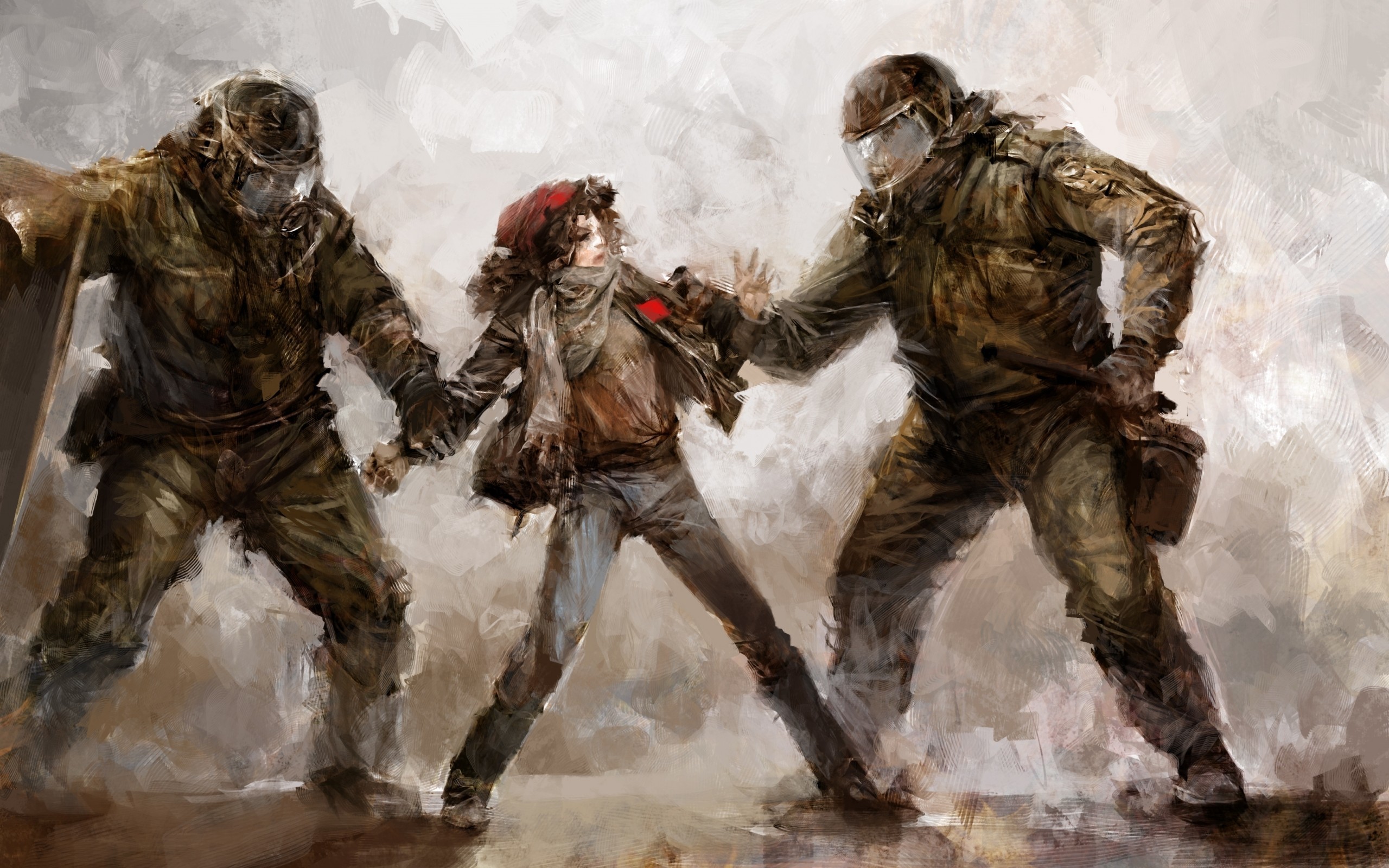 Riot Drawing Anarchy Police Wallpaper At Dark Wallpapers