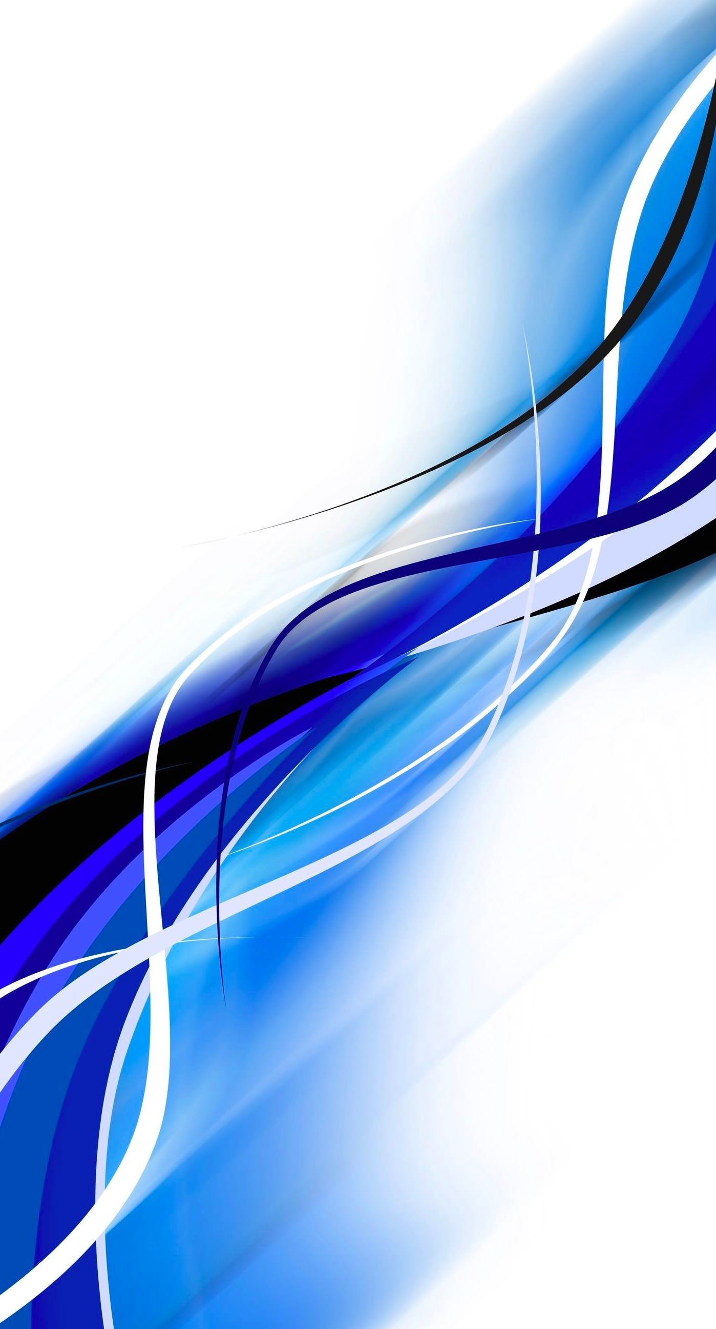 Cool blue-white pattern iPhone7 Plus Wallpaper