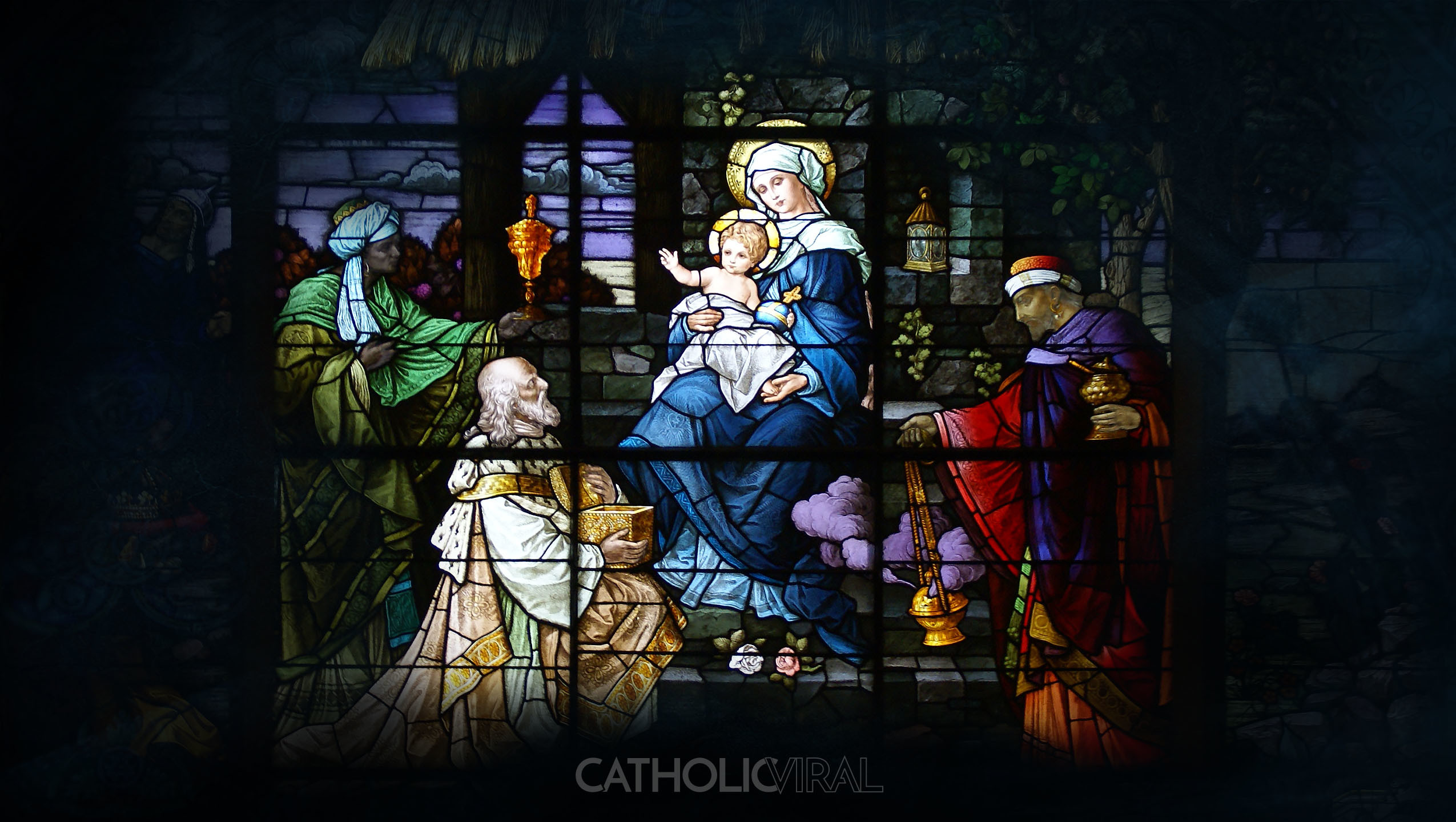 Nativity – HD Christmas Wallpapers – The Adoration. Share