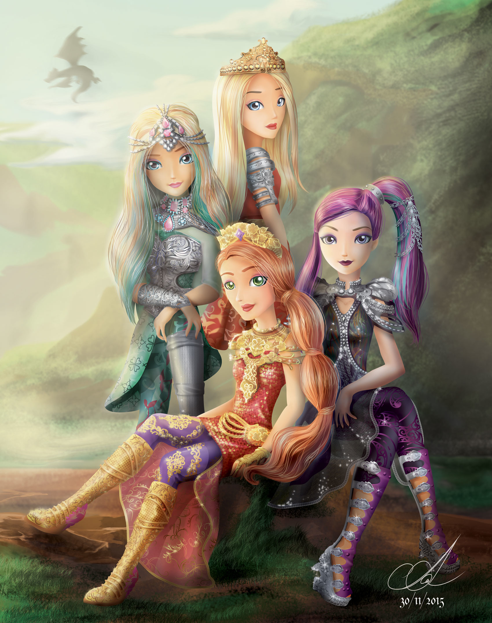 Dragon Games – Ever After High by Aayov