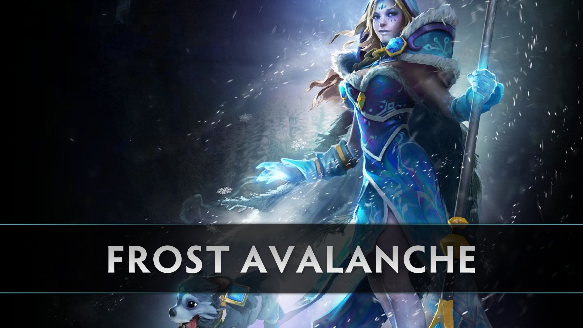 Dota 2 Crystal Maiden – Frost Avalanche – YouTube