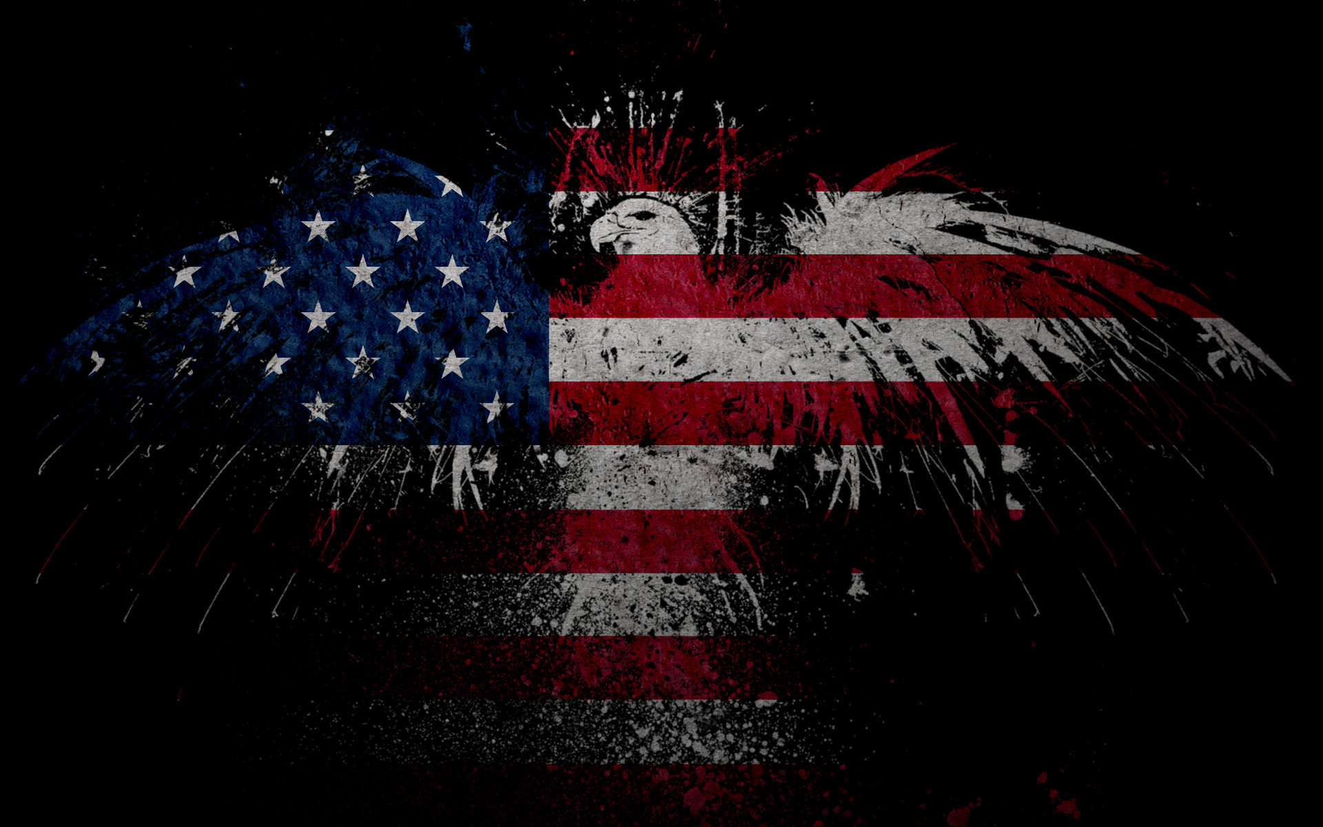 Found this badass American Eagle Flag Wallpaper while doing some 'Murican…