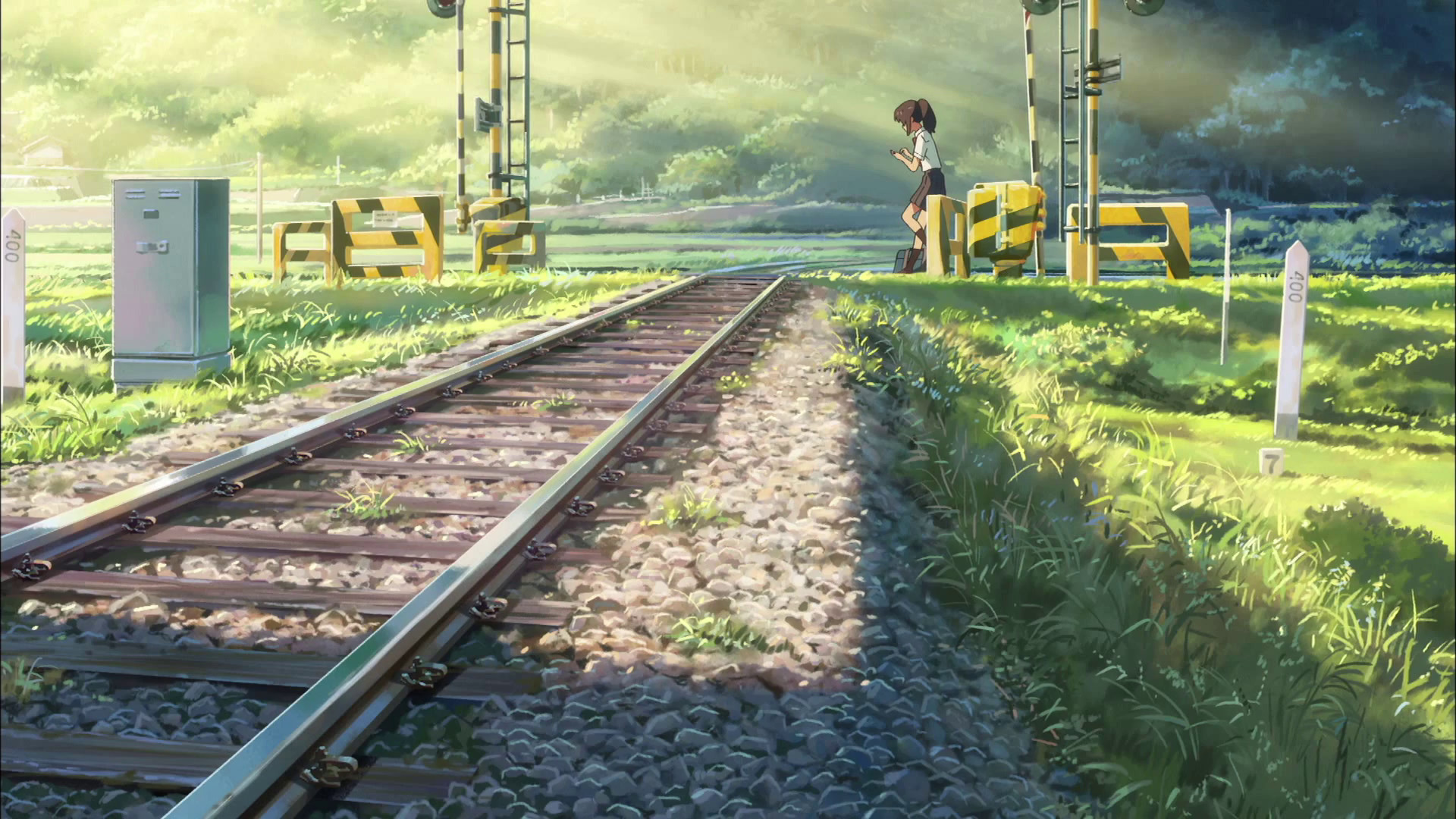 Kimino Na Wa – your name – Makoto Shinkai Makoto Shinkai Pinterest Anime scenery, Anime and Animation