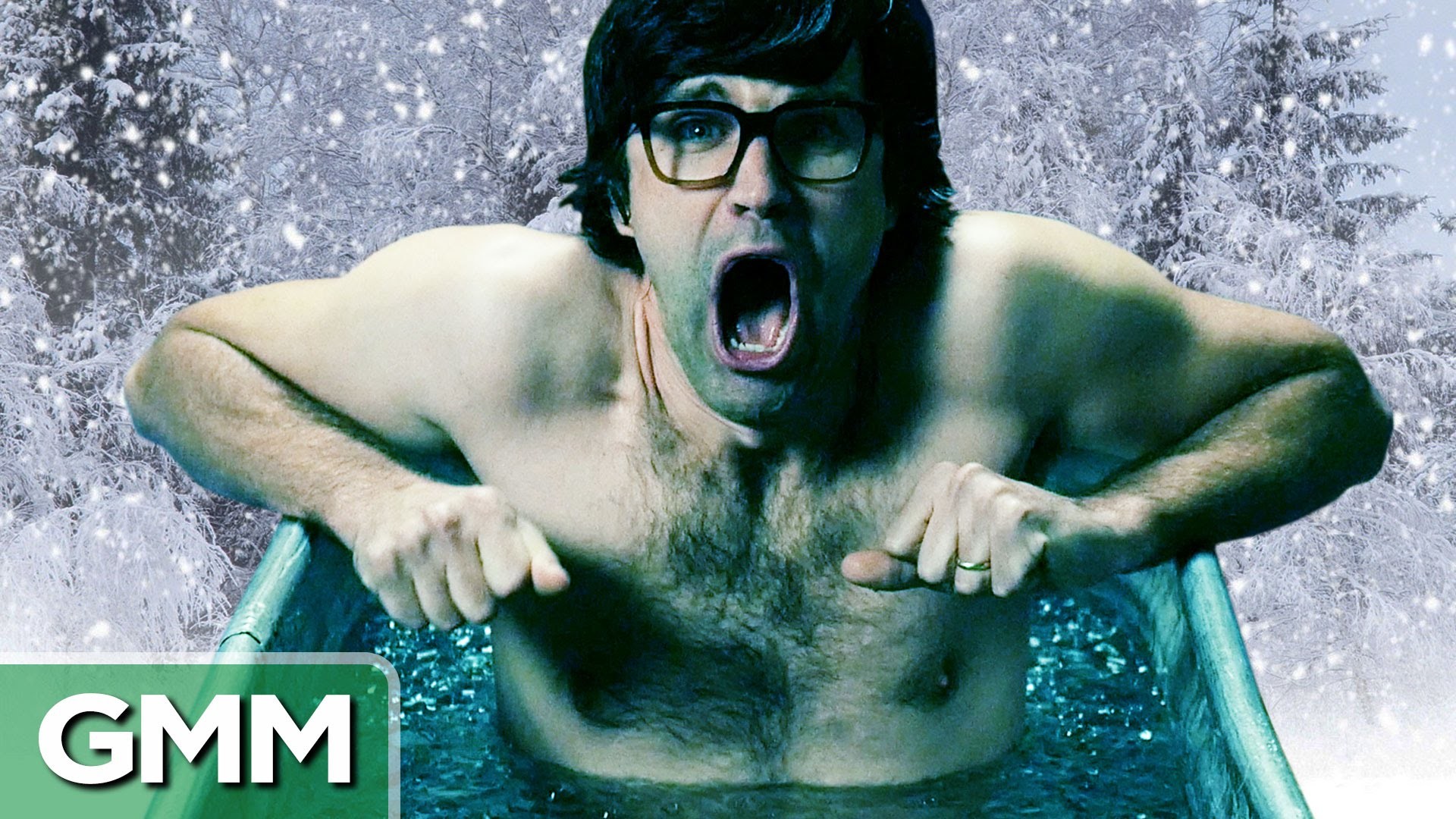 Extreme Ice Bath Challenge GIF GMM Rhett and Link Pinterest Ice baths