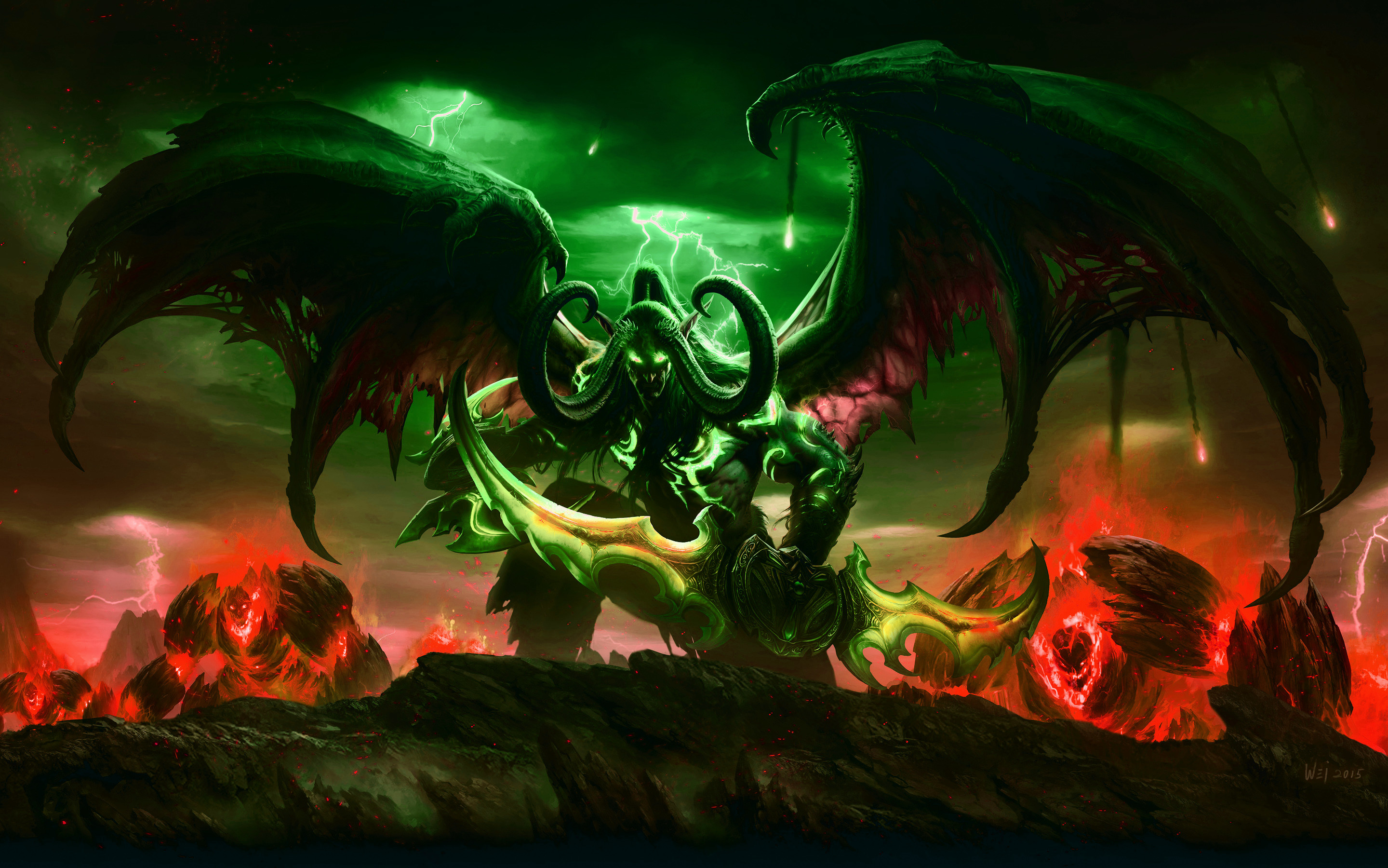 Download World of Warcraft Legion wallpaper