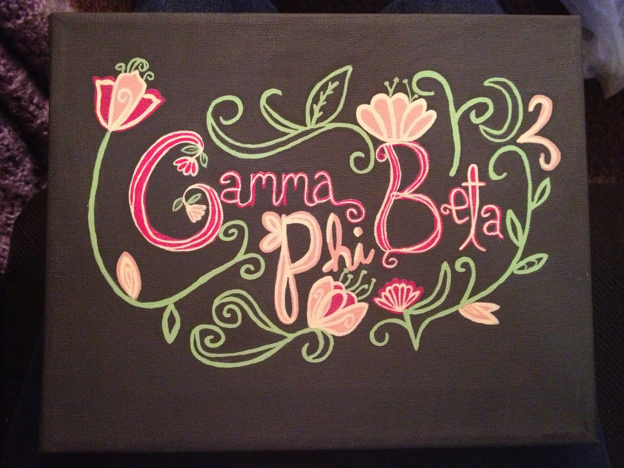 gamma phi beta canvas