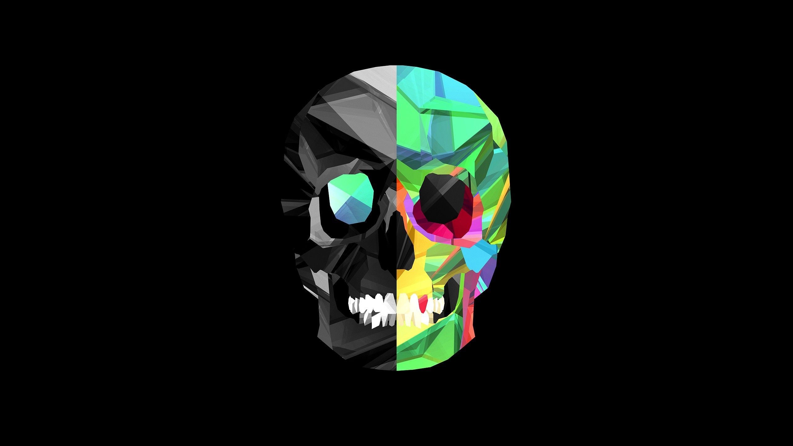 Skull HD Wallpaper 2560×1440