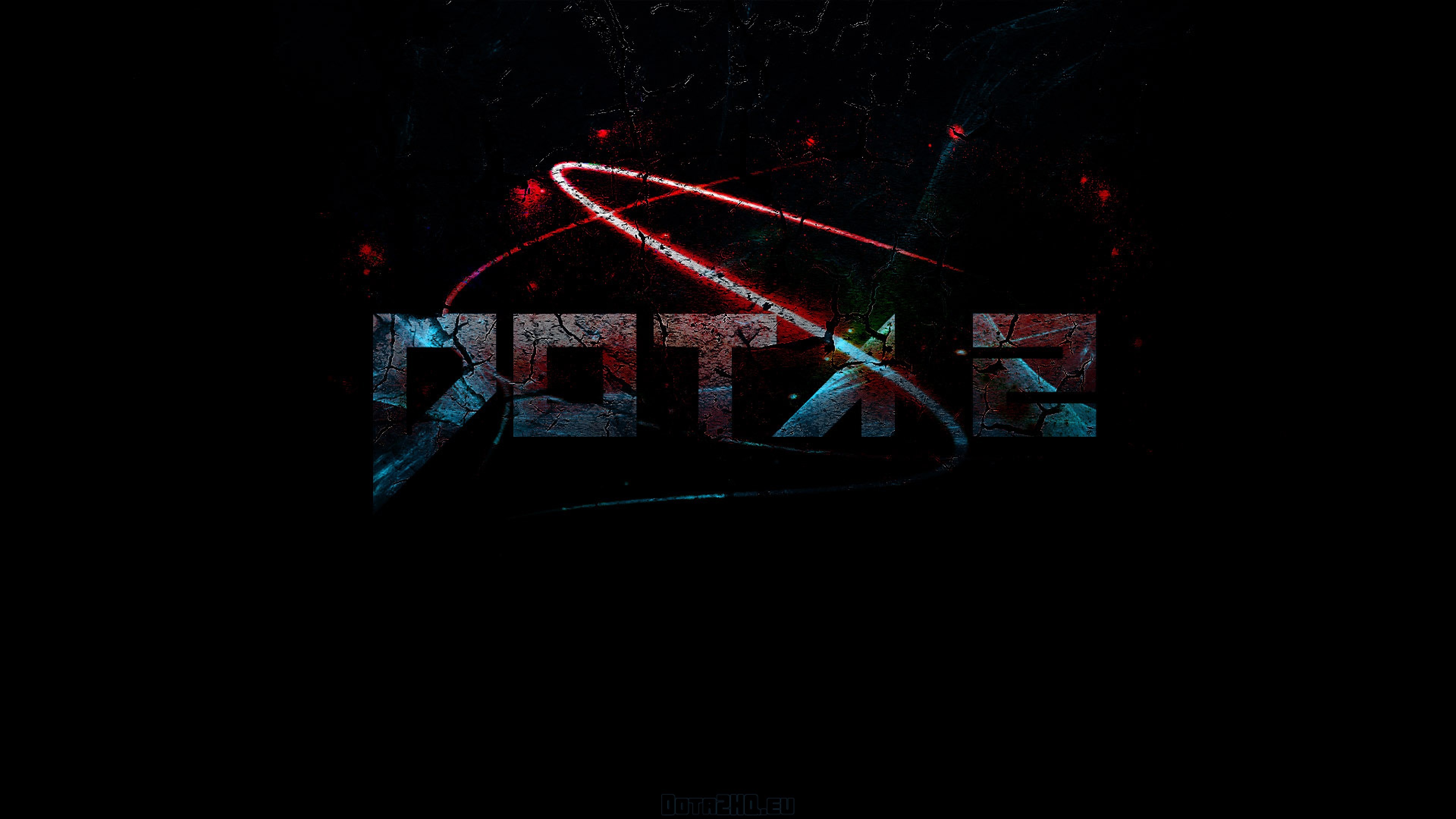 Preview wallpaper dota 2, logo, game 3840×2160