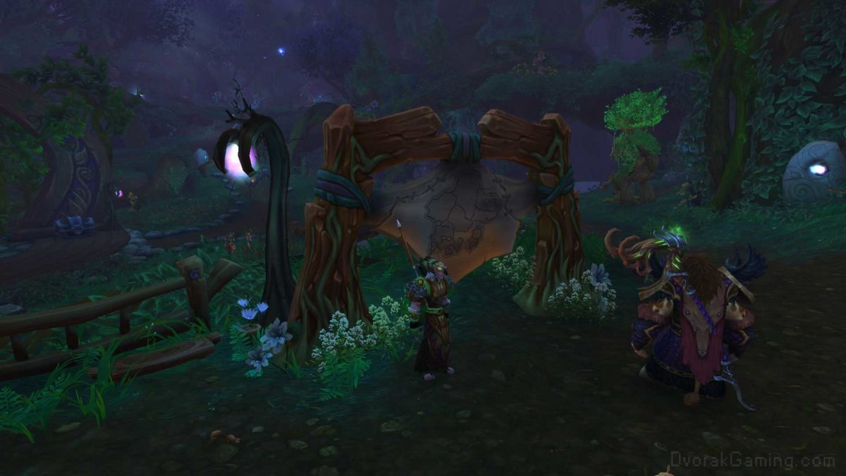 Druid Order Hall scouting map