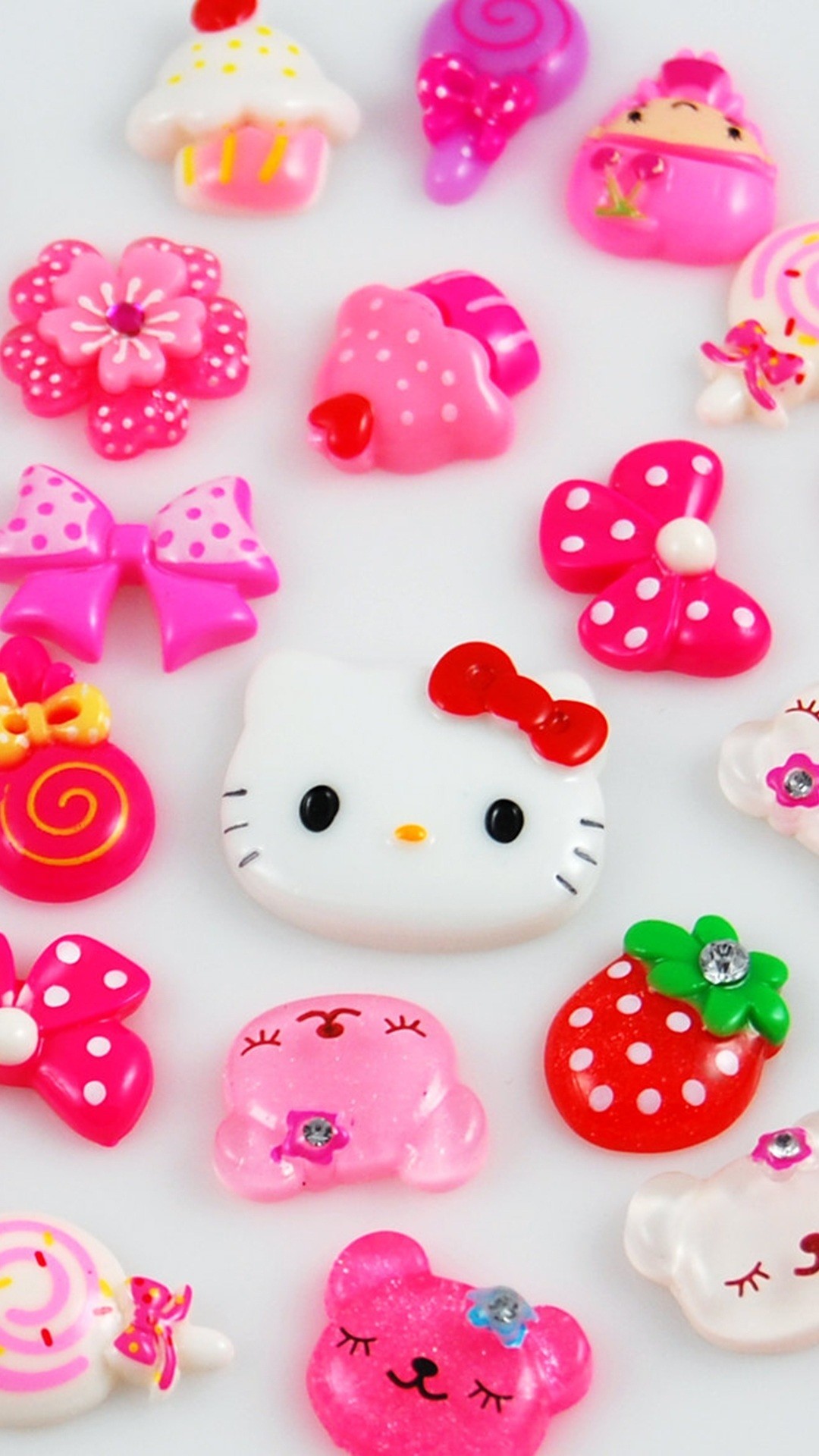Cute Hello Kitty Iphone Plus Screen Wallpaper