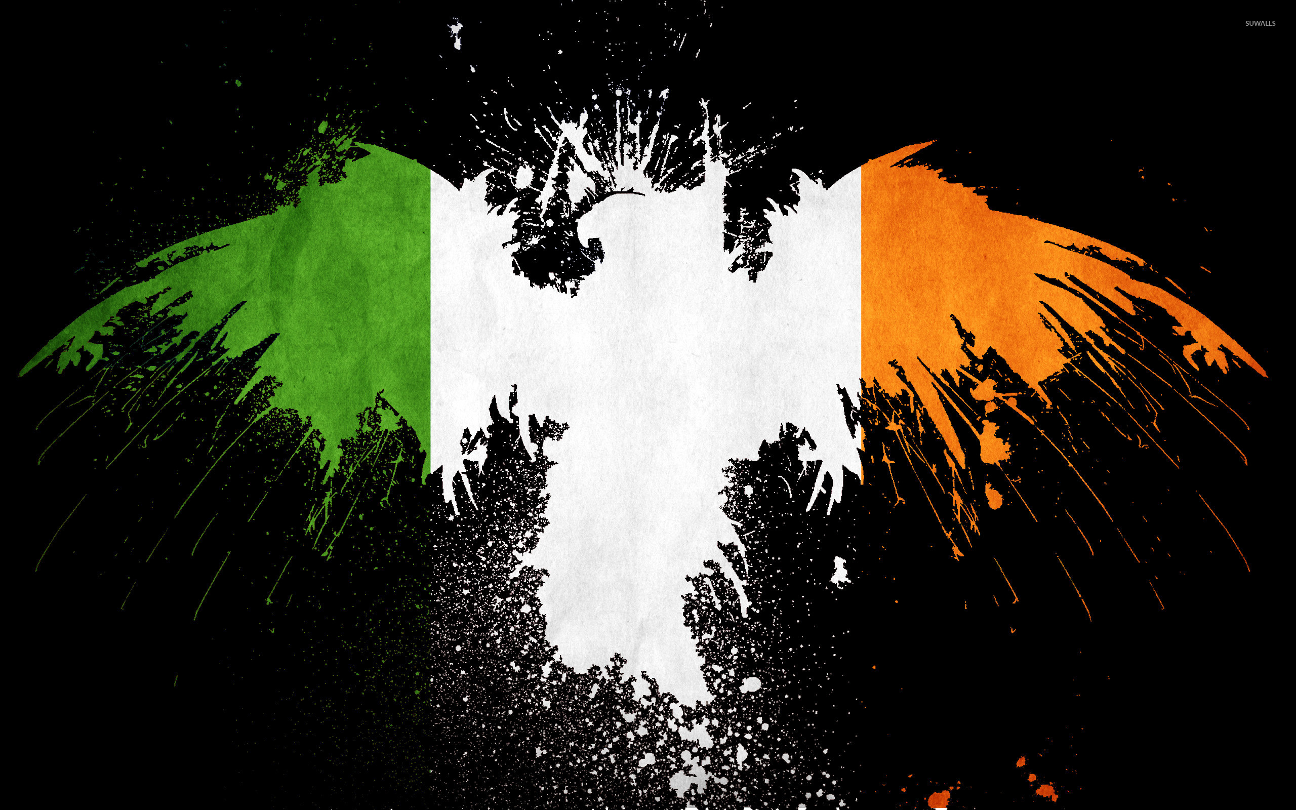 Flag of Ireland wallpaper jpg