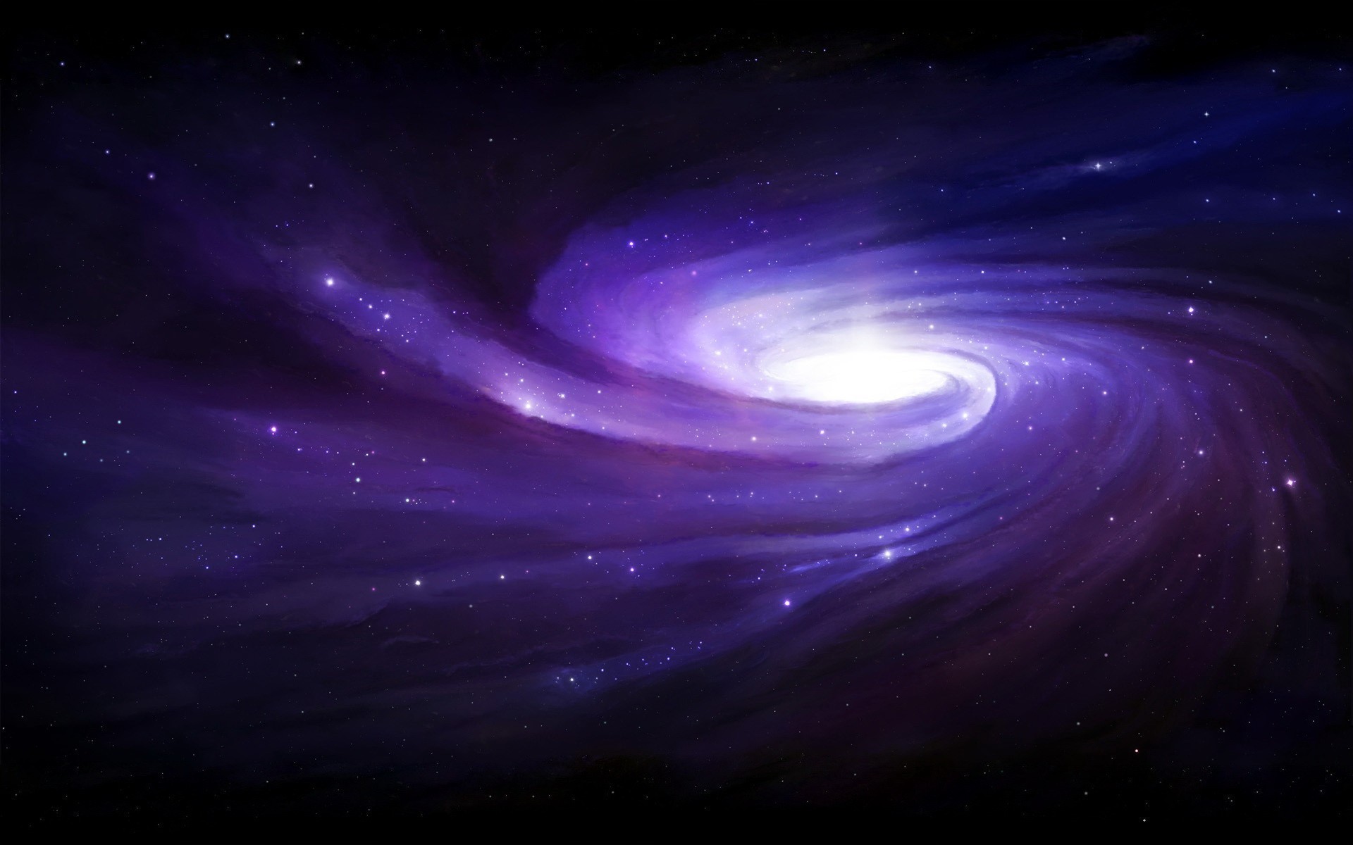 awesome Violet Nebula Background Computer