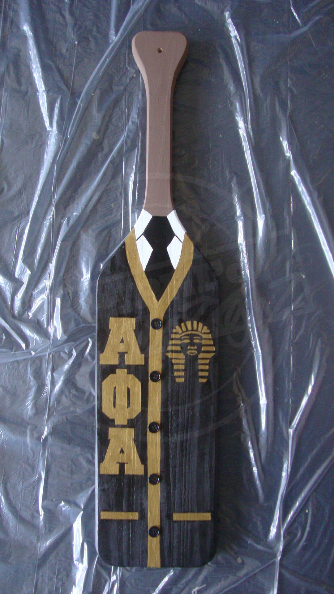 Alpha Phi Alpha cardigan paddle