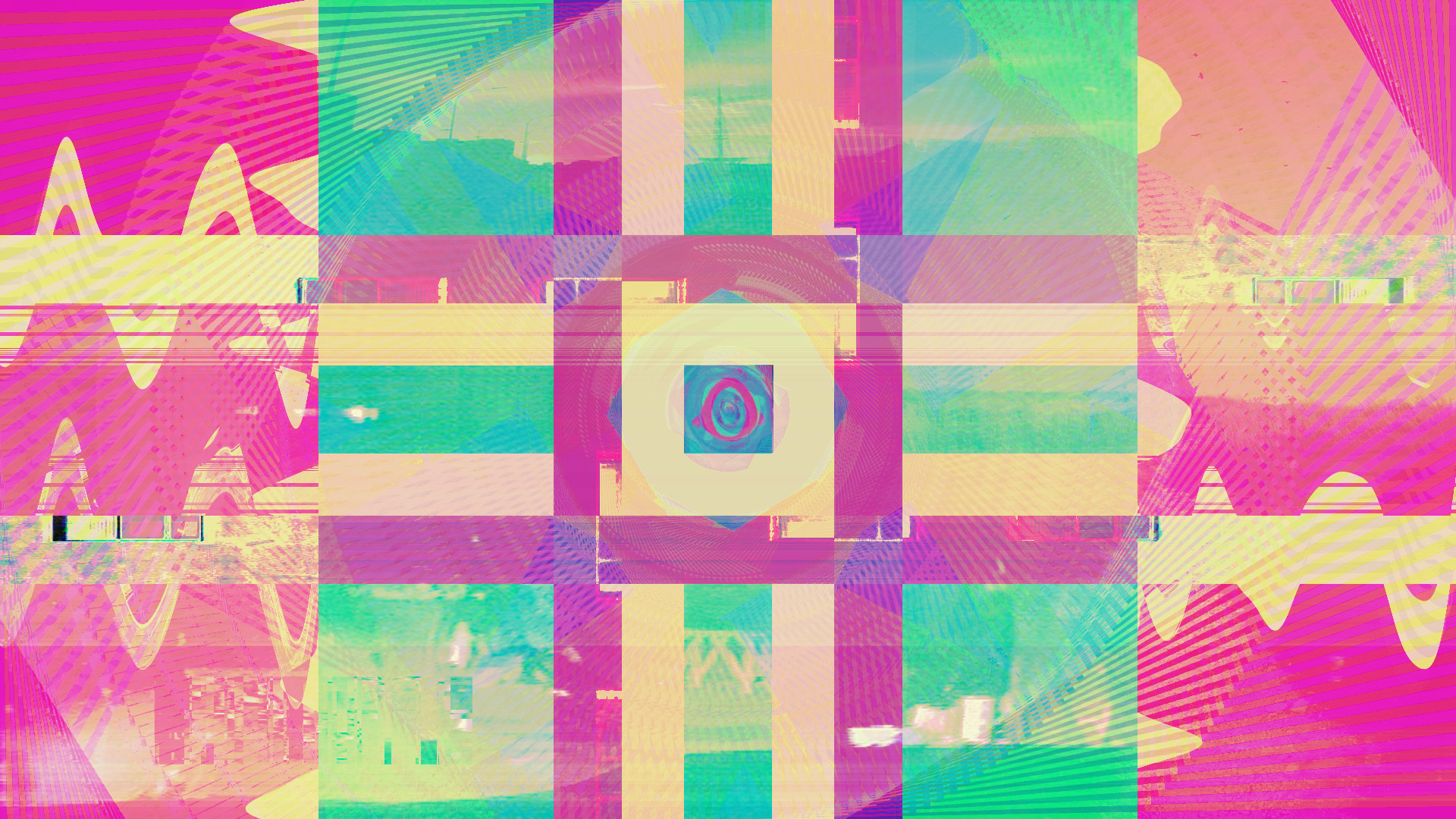 Glitch Art, LSD, Abstract Wallpaper HD
