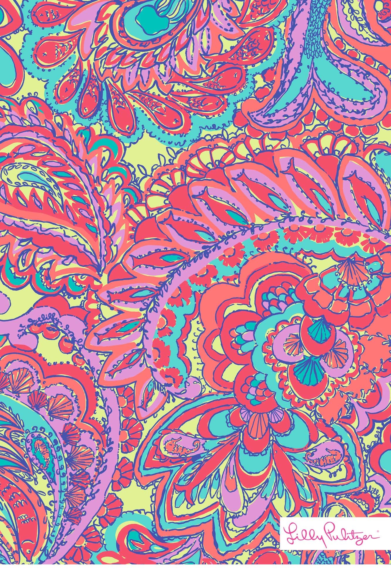 Lilly Pulitzer Feelin Groovy Mobile Wallpaper