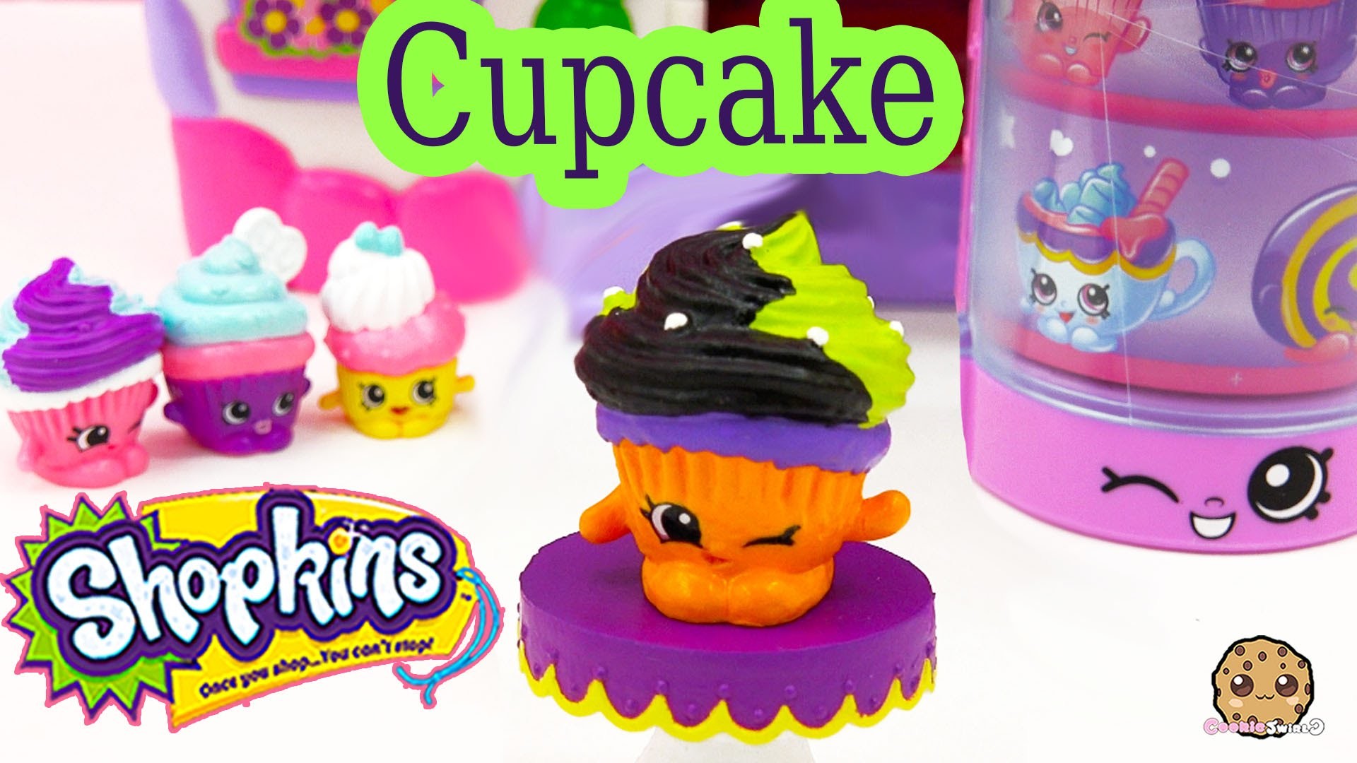 DIY Shopkins Season 3 Custom Exclusive Cupcake Halloween Inspired Painted  Craft Toy Cookieswirlc – YouTube