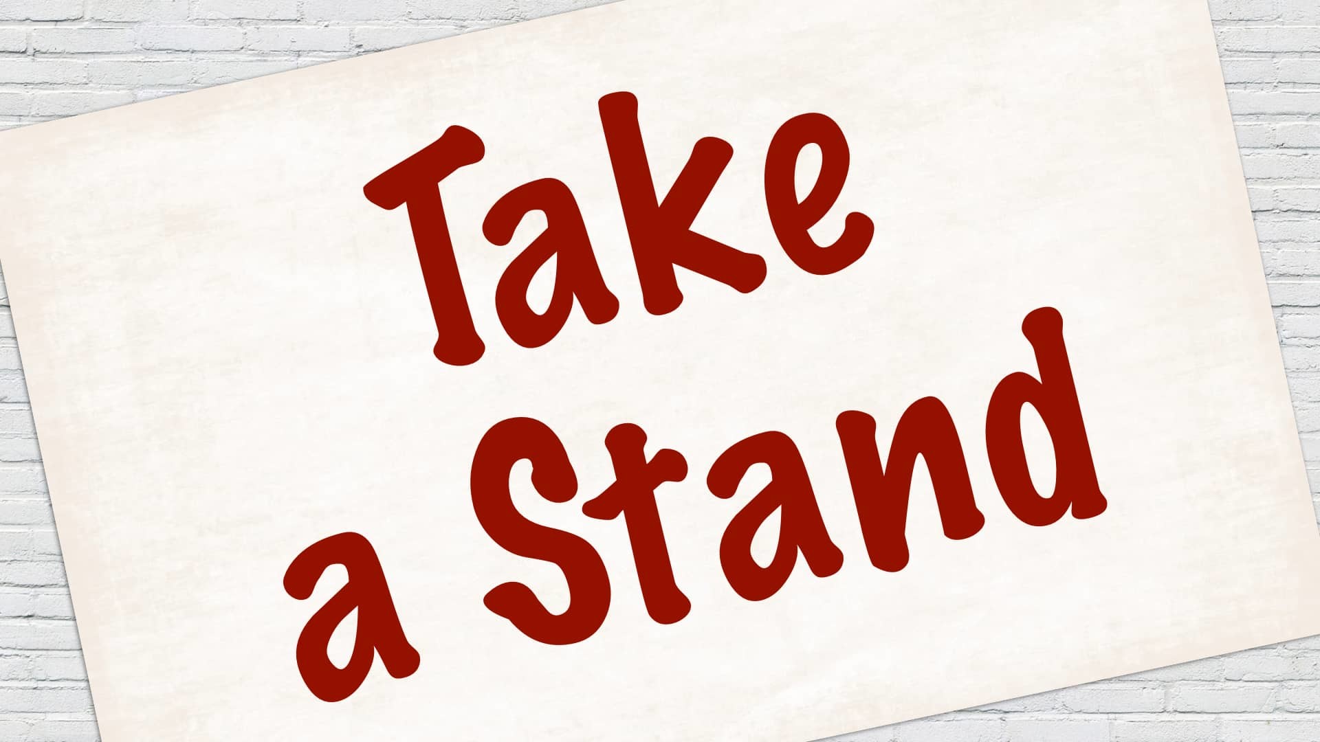 Gods Not Dead What Do You Believe – Take A Stand