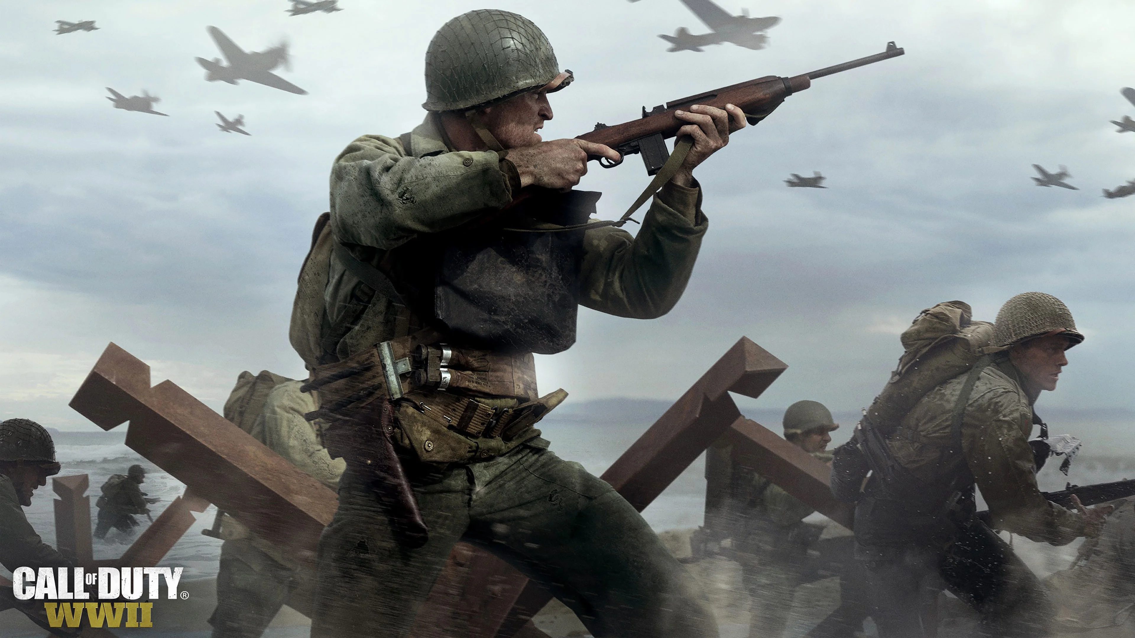 Awesome Call of Duty WWII Soldiers in War wallpaper