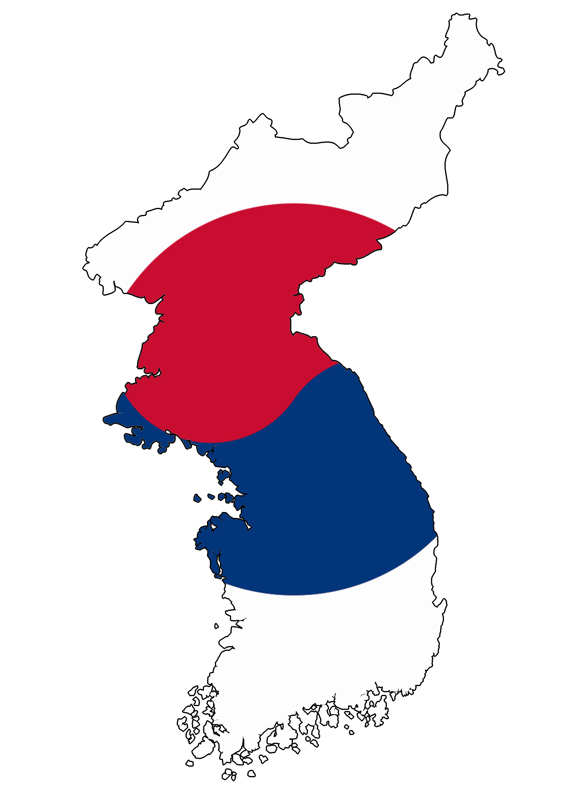 Korean flag Description Flag map of Korea South Korea