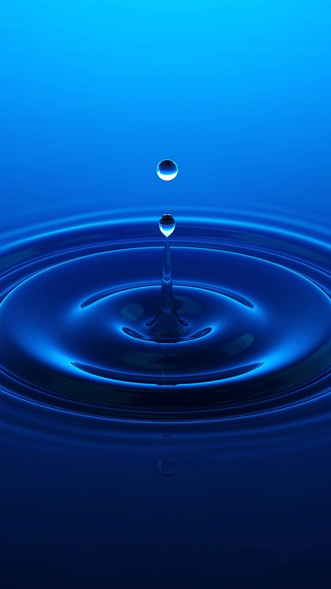 Stock Lock Screen Water Ripples Android Wallpaper