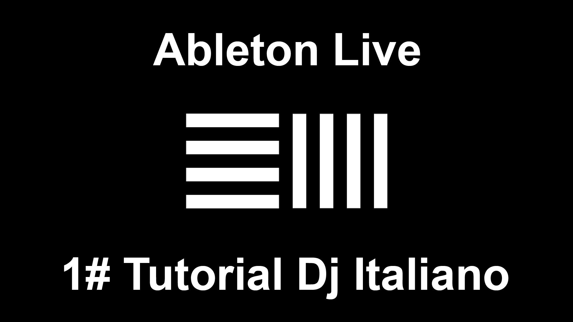 Ableton live – 1# dj tutorial Italiano – Come fare un MixTape / Megamix – Robby High