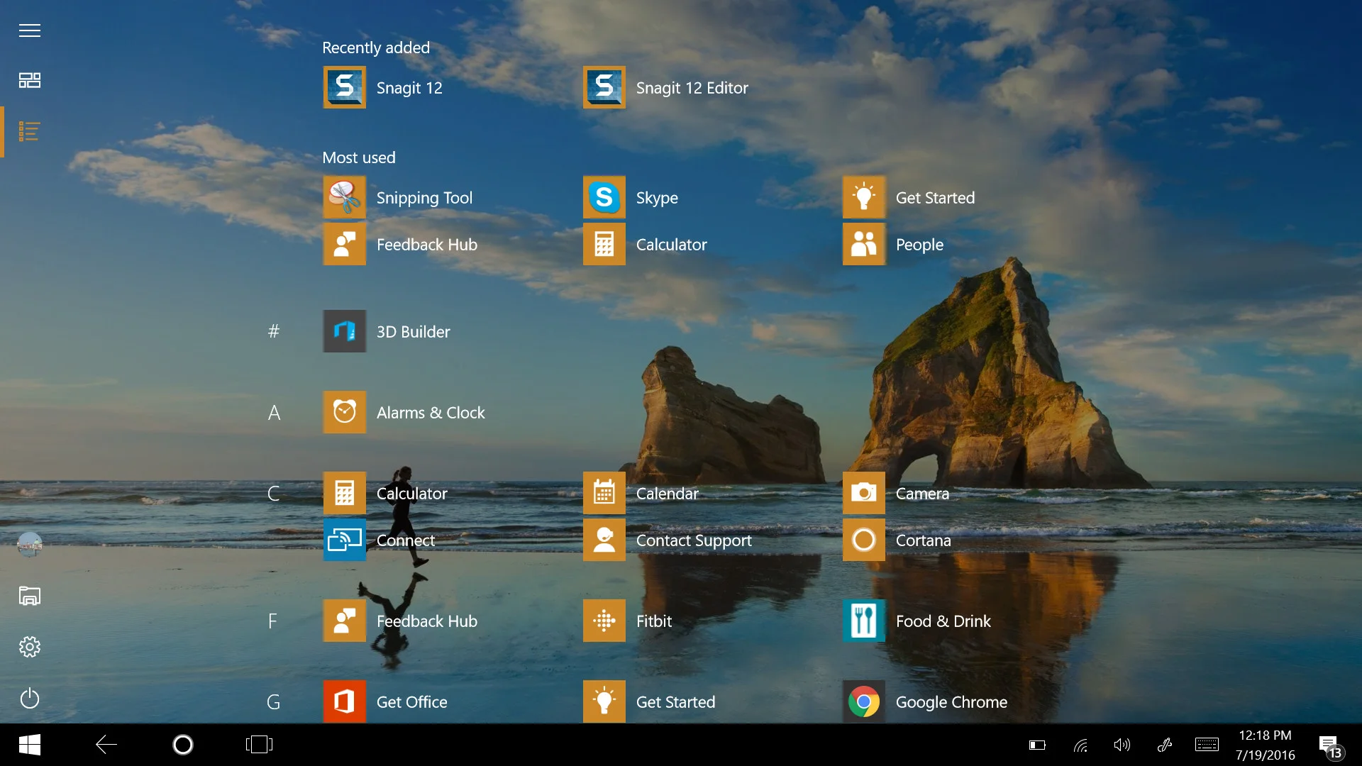 Windows 10 tablet app apps