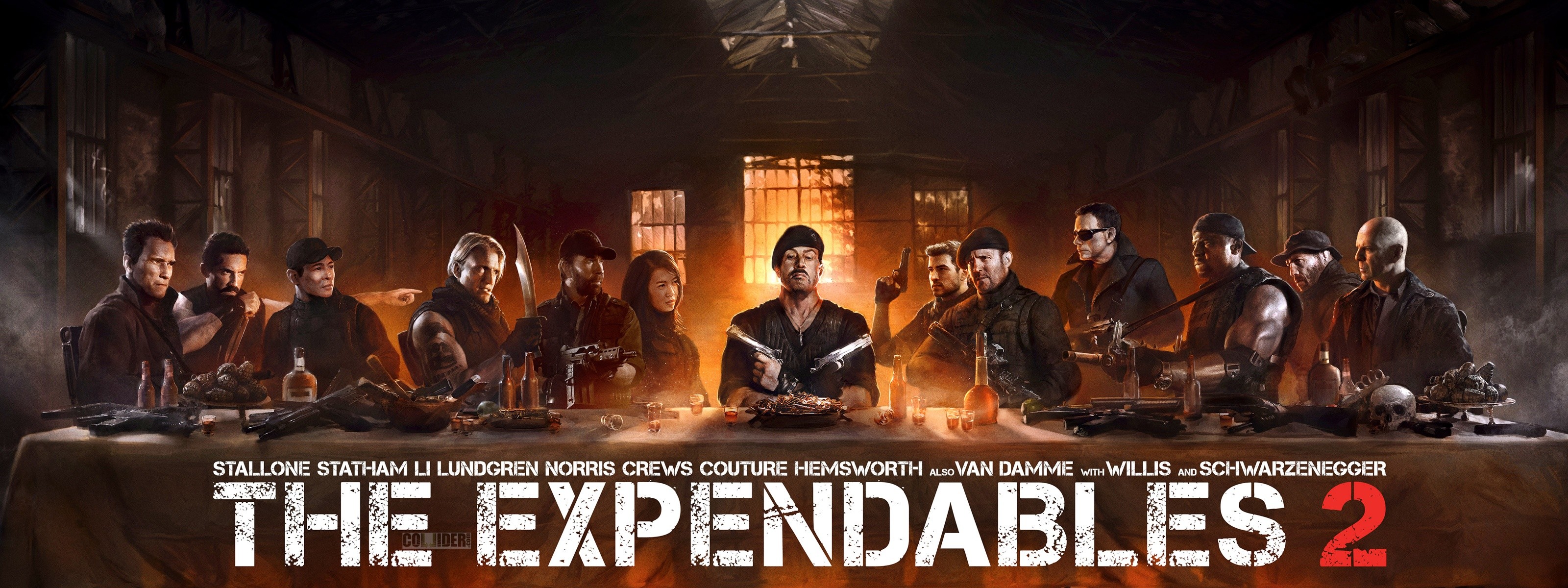 Expendables 2 The Last Supper Wallpapers