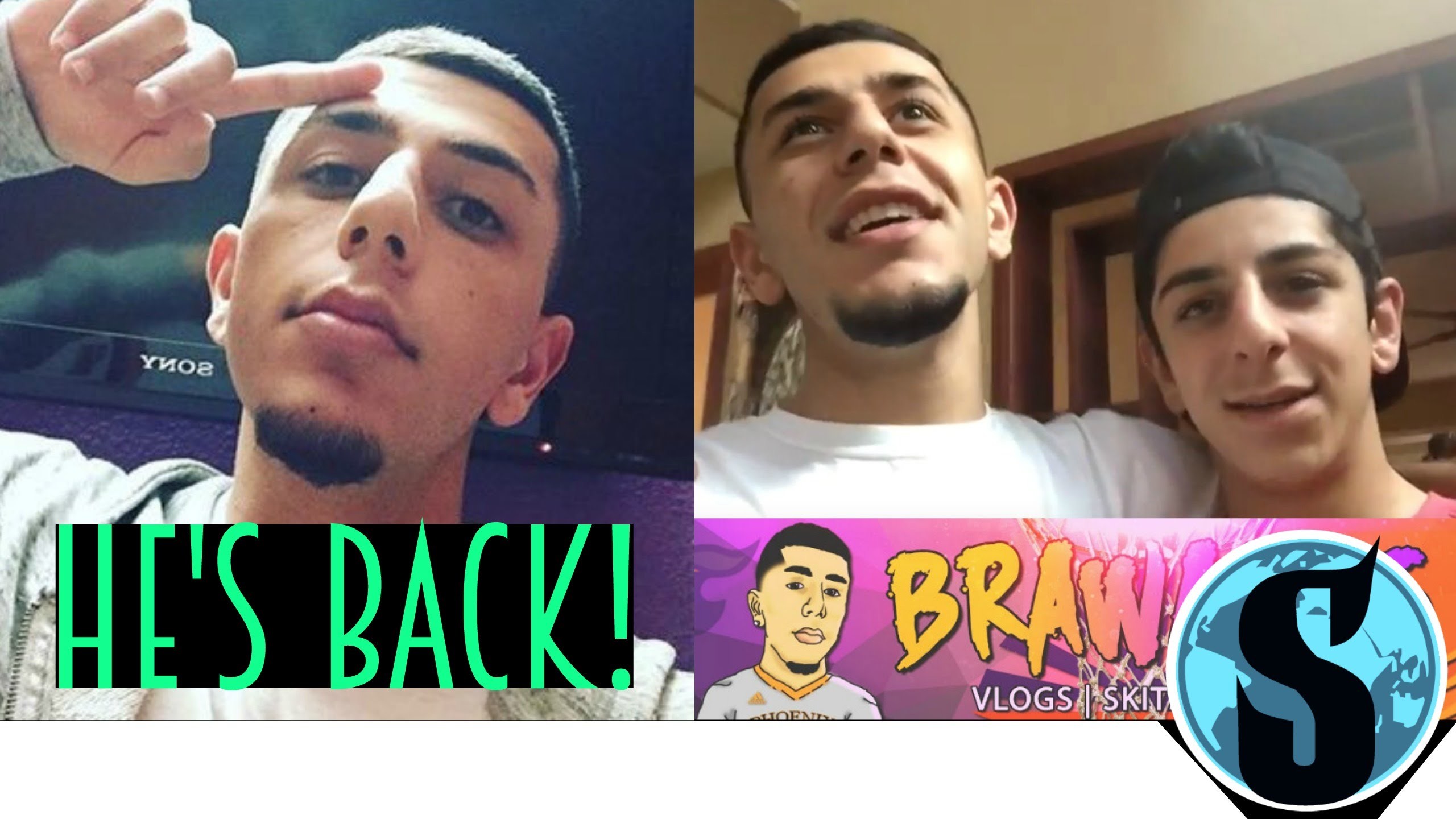 Brawadis Gets His YouTube Twitter Back Uploads New Video With FaZe Rug