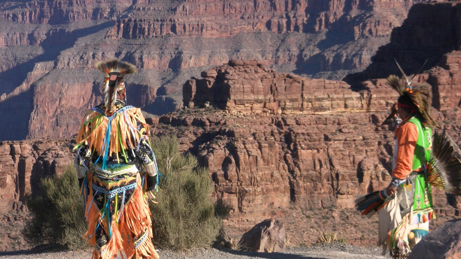 Native American Indians At Grand Canyon Hd Wallpaper Wallpaper List