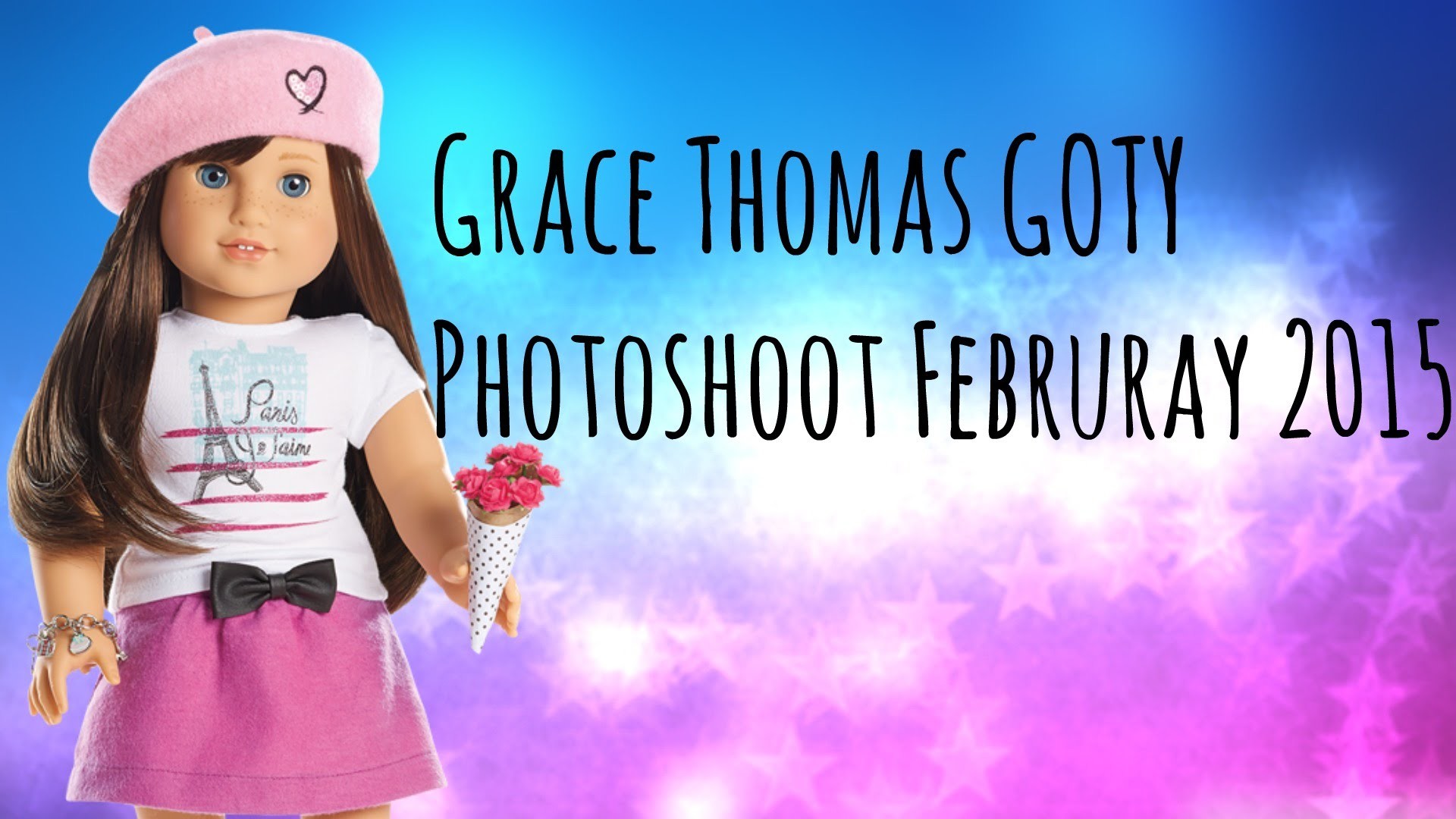 American Girl Grace Thomas GOTY Photoshoot Slideshow