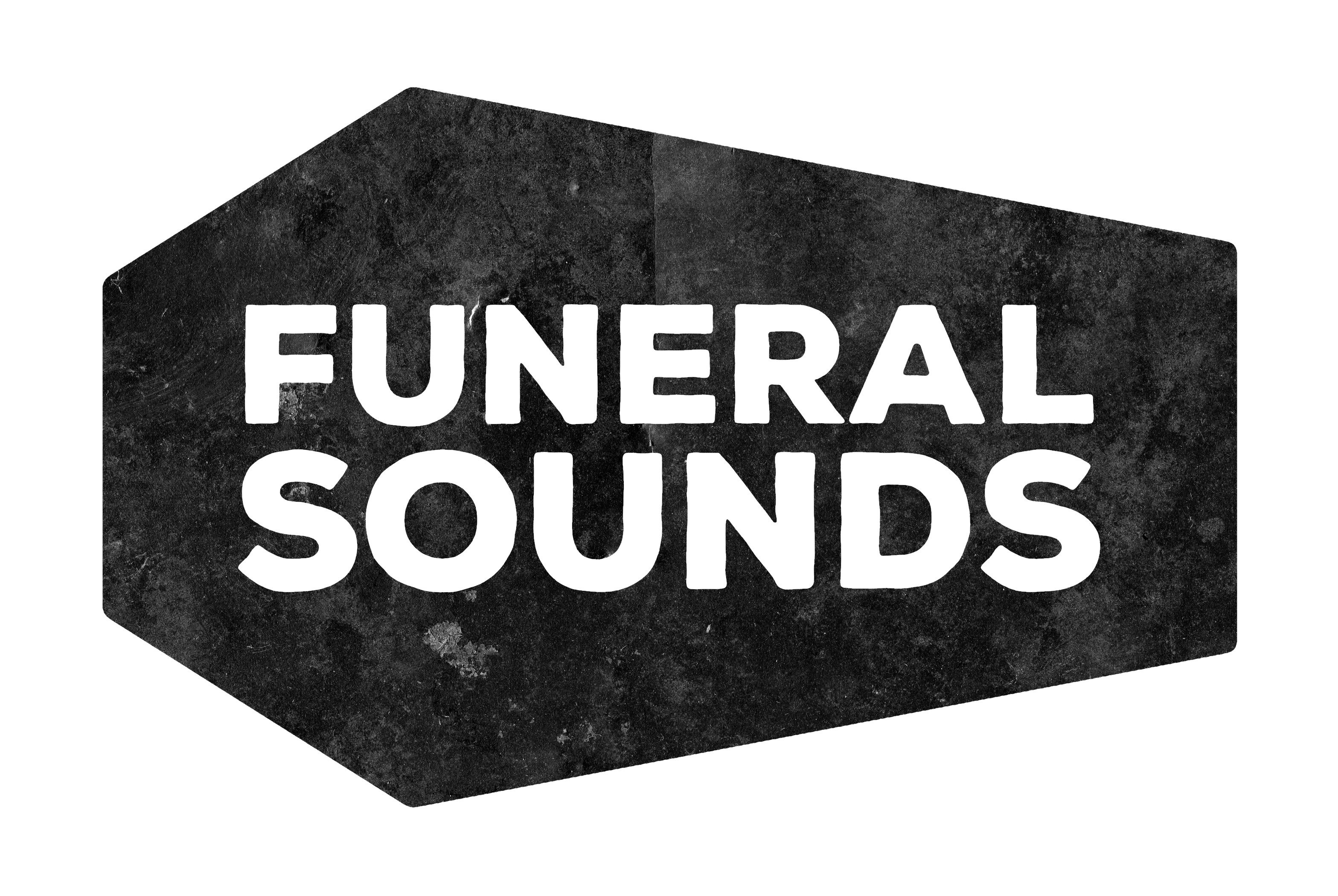 FUNERAL SOUNDS LOGO NO BACKGROUND HOLLOW LETTERS