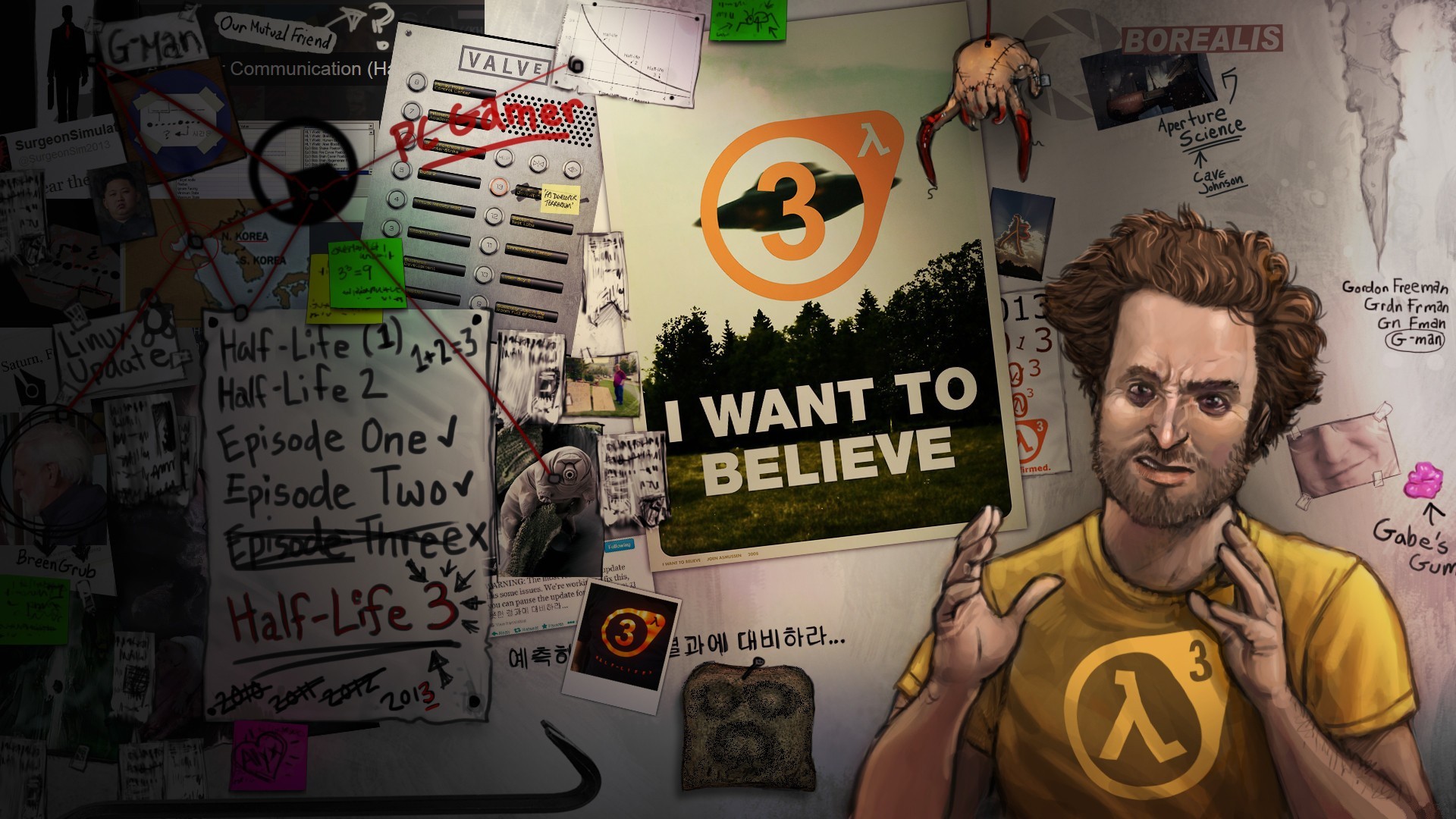 Half Life 3 – I want to believe [Wallpaper] …