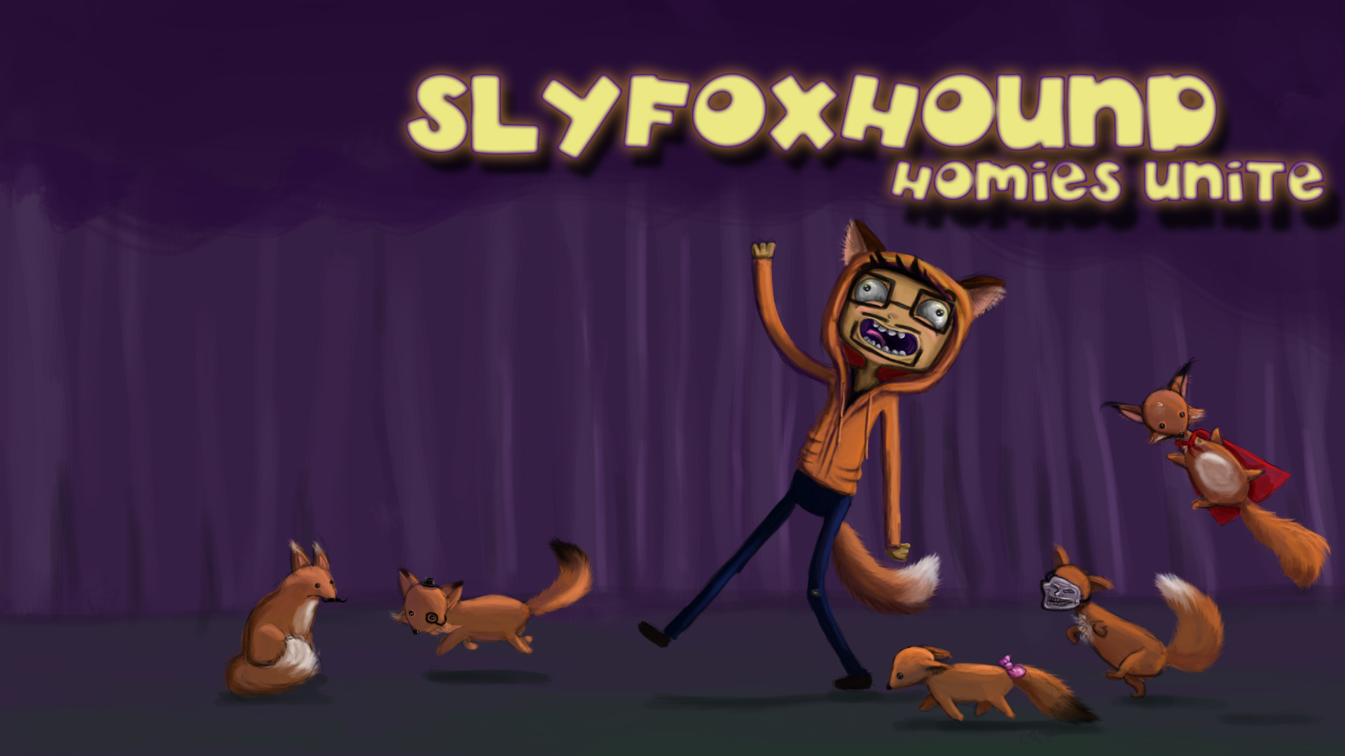 .com -Slyfoxhound Homies Unite Wallpaper Speed Art | We Heart It .
