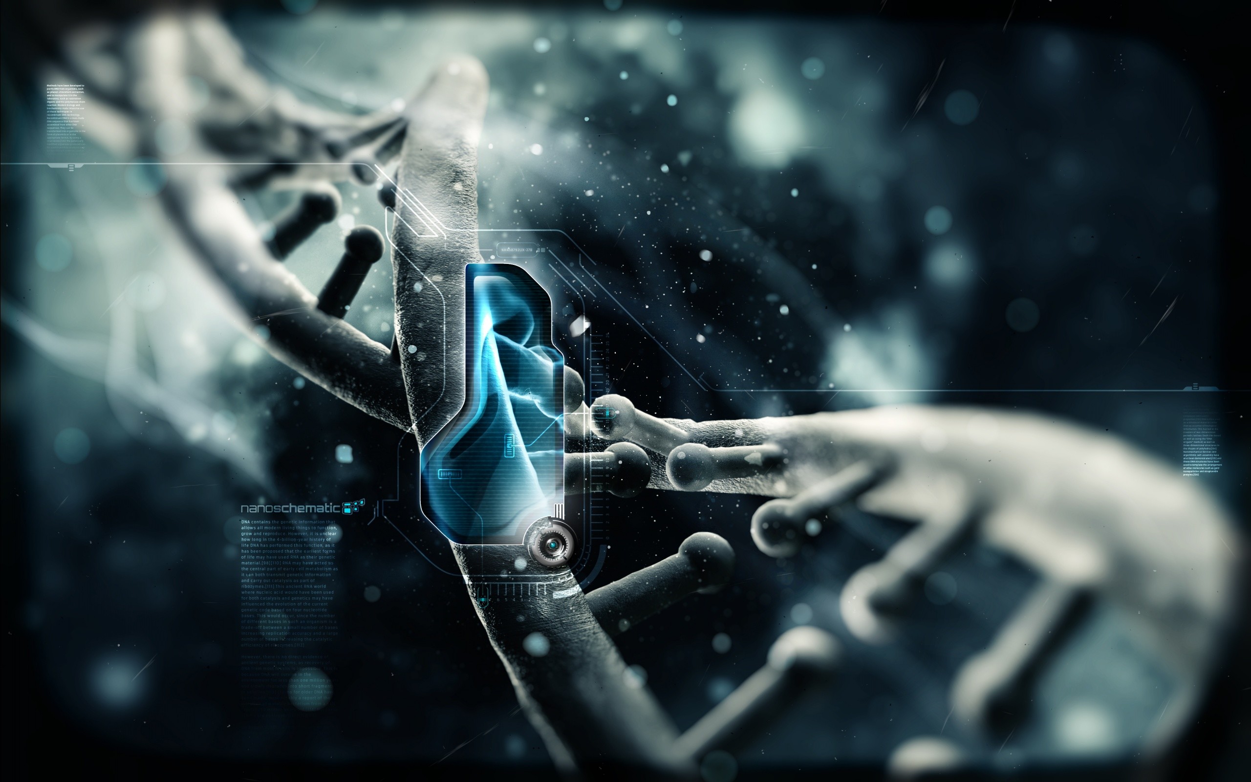DNA Nano Tech Wallpapers