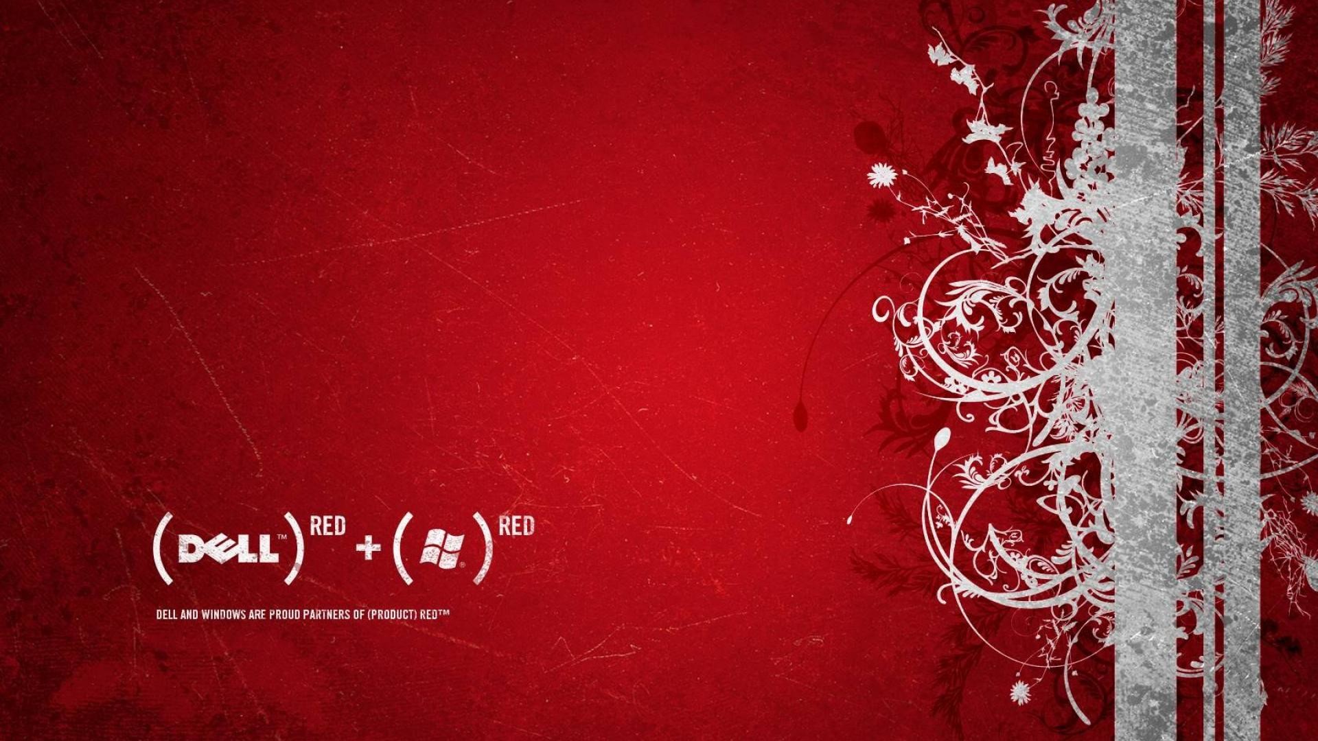 Red flourish dell windows widescreen hd wallpaper – – HQ .