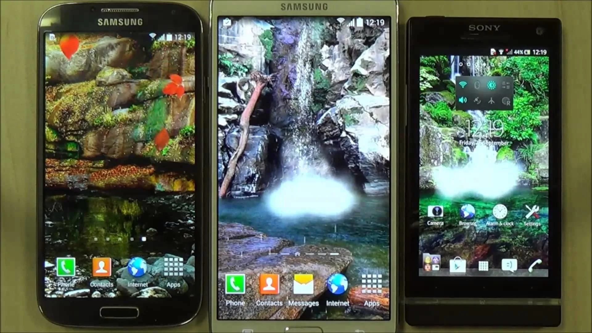 Animated waterfall live wallpaper for android phones and tablets – YouTube