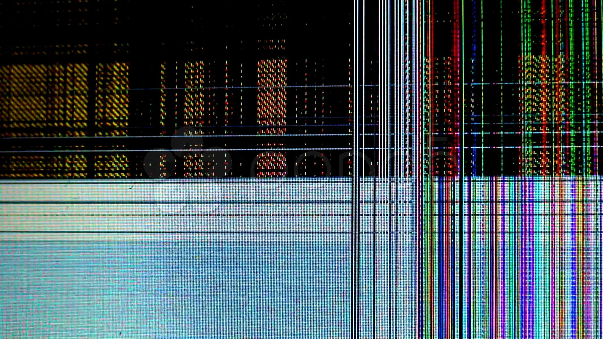 Разбиты пиксели. Сломанный экран. Разбитый монитор. Разбитая матрица. Пиксели на экране.