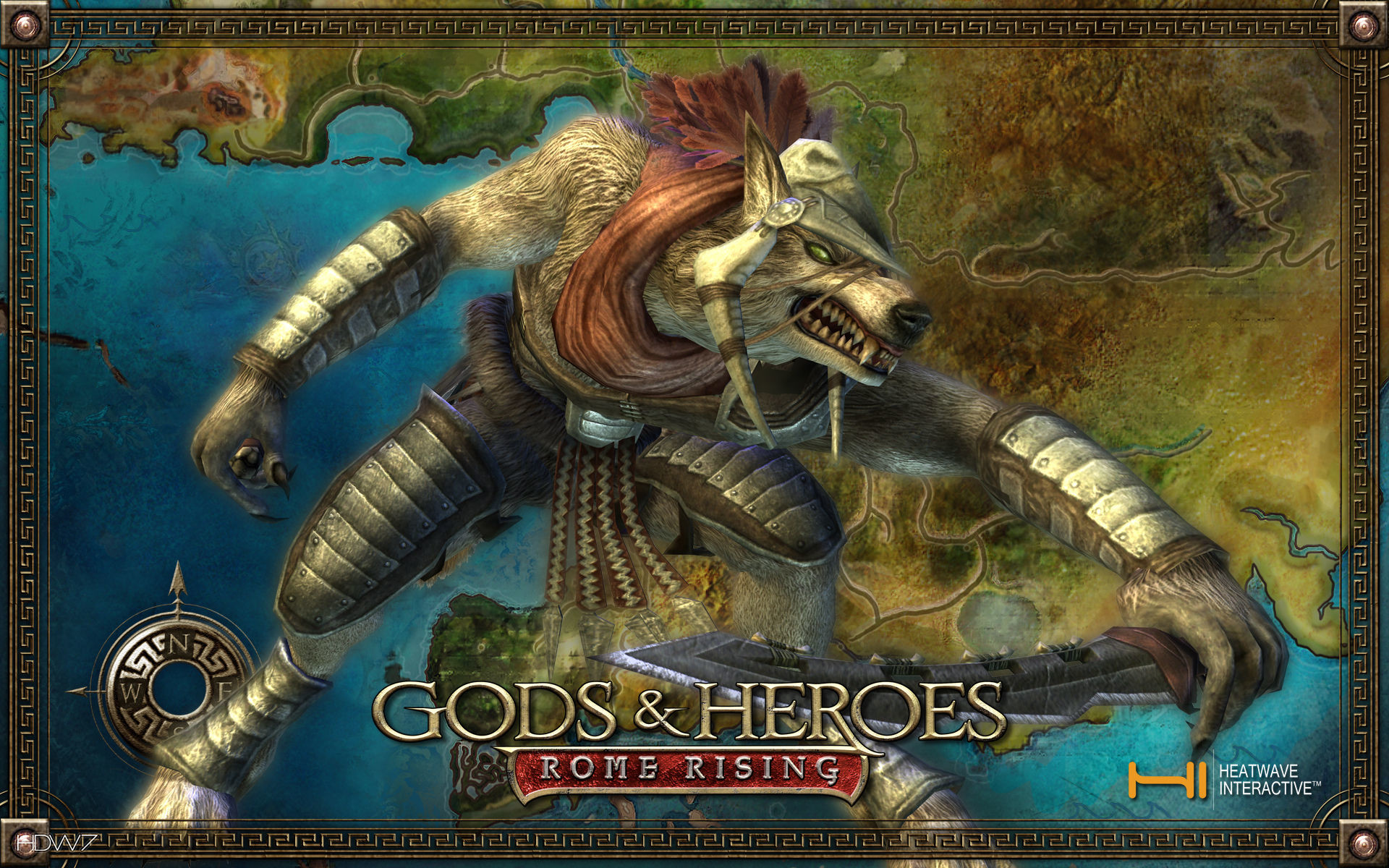 Gods and heroes rome rising greek mythology monster widescreen wallpaper