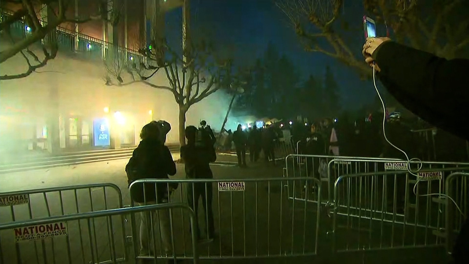 Protests turned violent on the campus of U.C. Berkeley where right wing speaker Milo Yiannopoulos