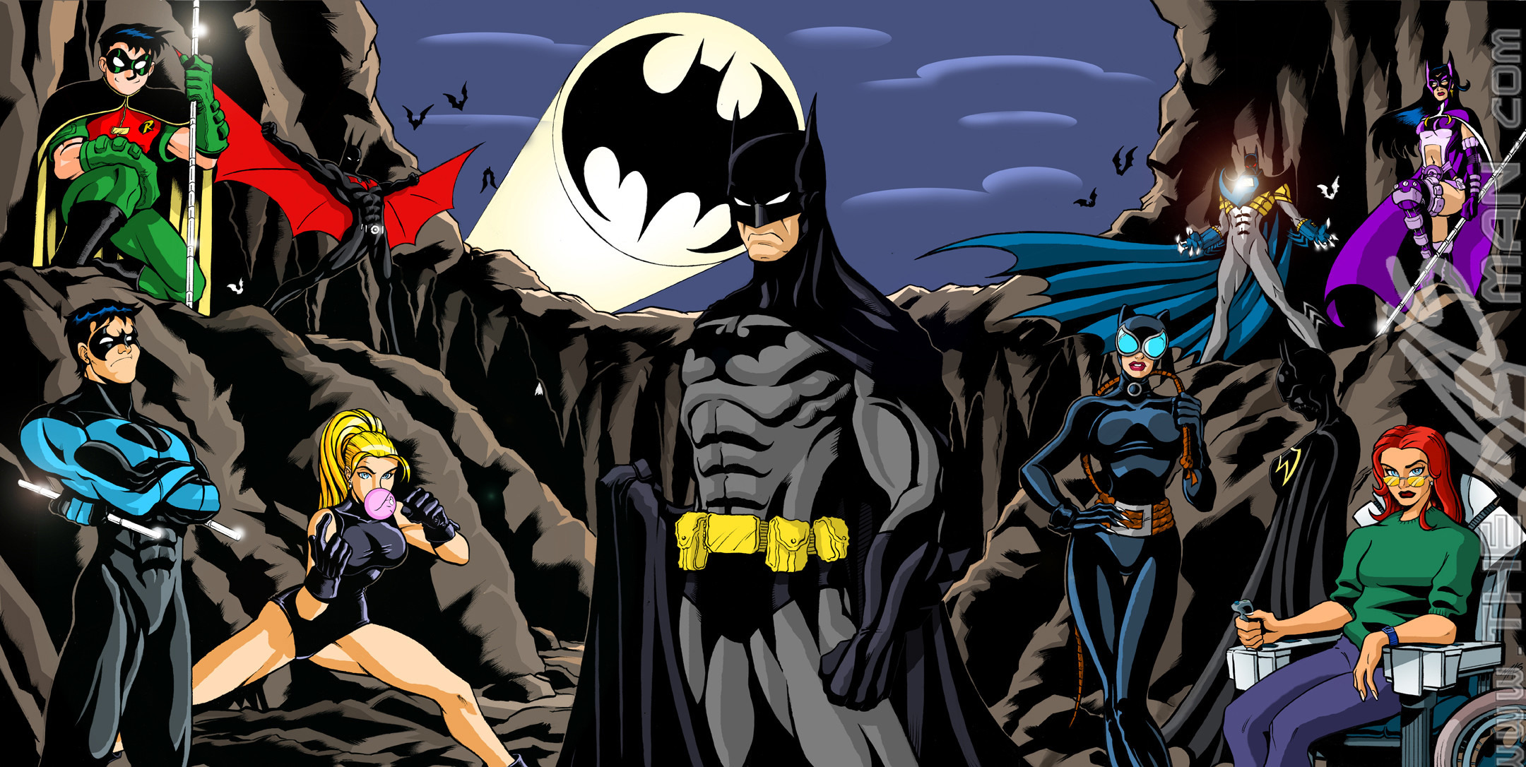 Batman family wallpaper – Comic Images.com