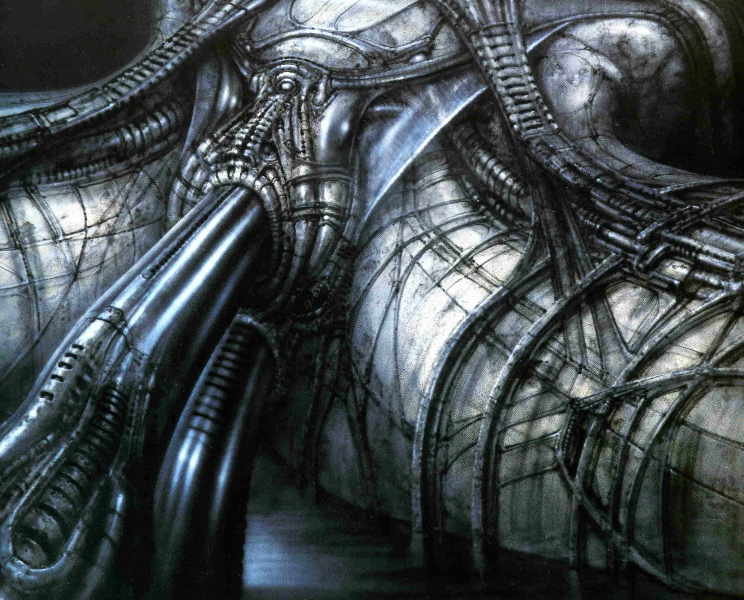 H R Giger Art Artwork Dark Evil Artistic Horror Fantasy Sci fi Wallpaper At Dark Wallpapers