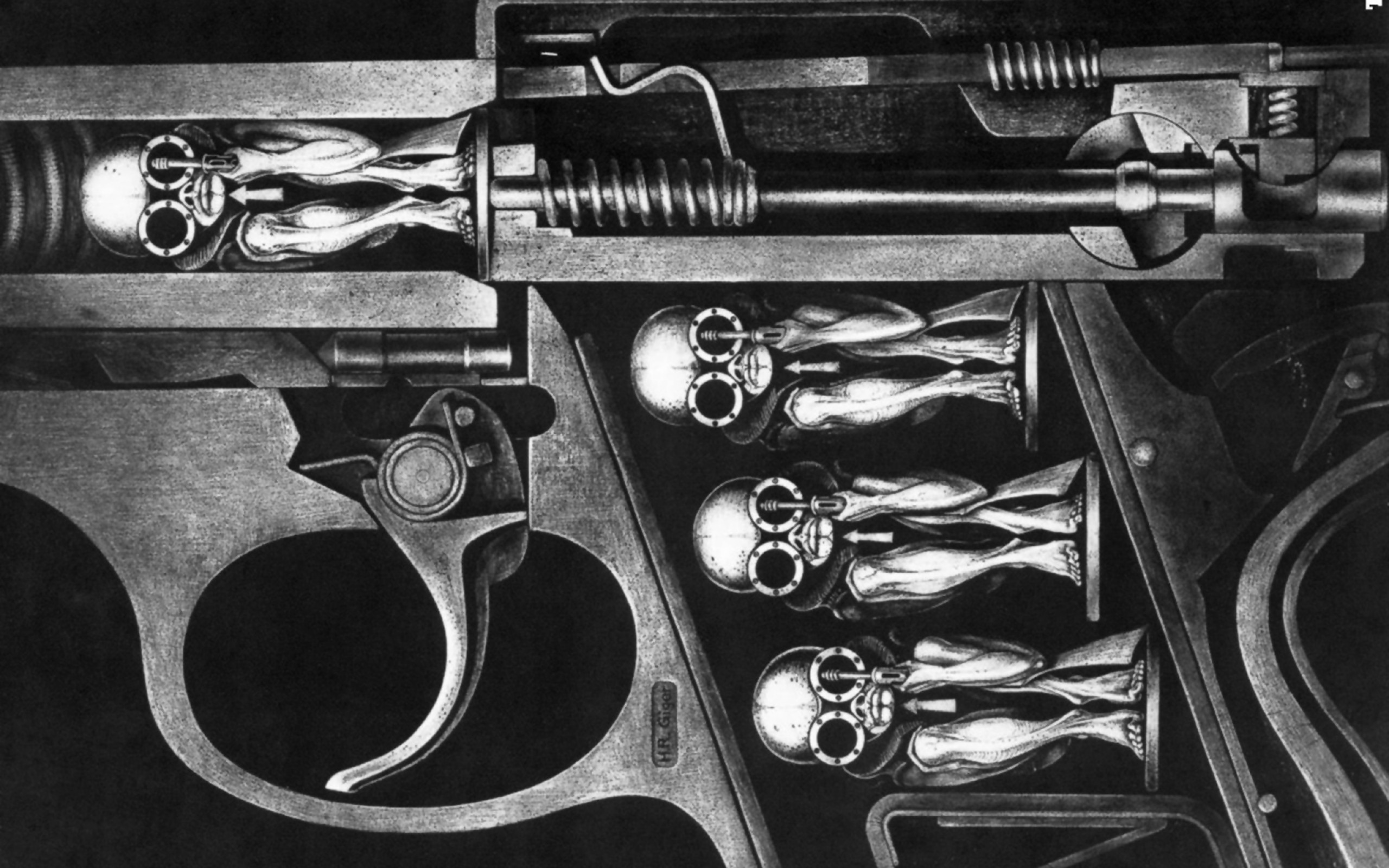 Guns by H.R Giger