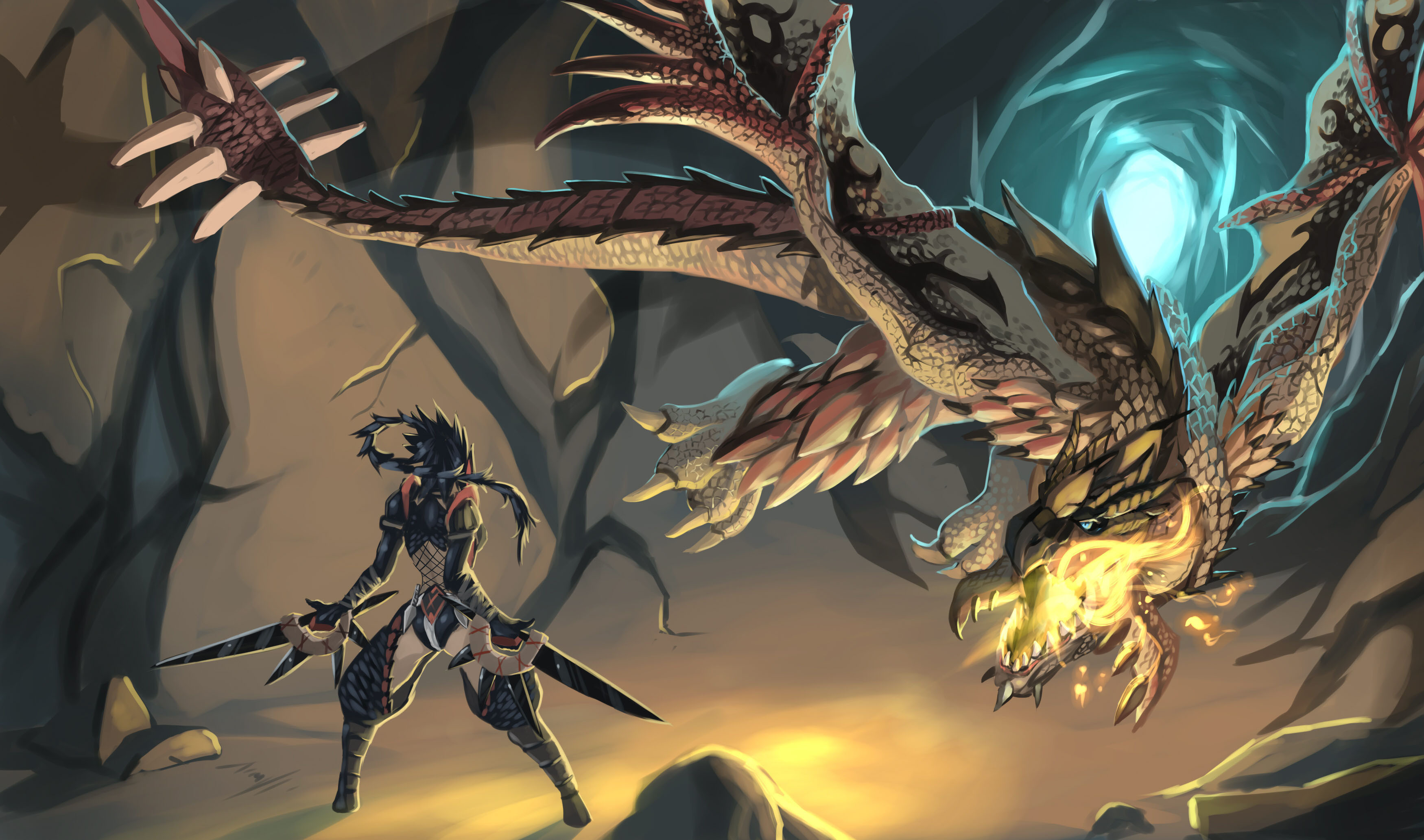 124 Monster Hunter HD Wallpapers Backgrounds – Wallpaper Abyss