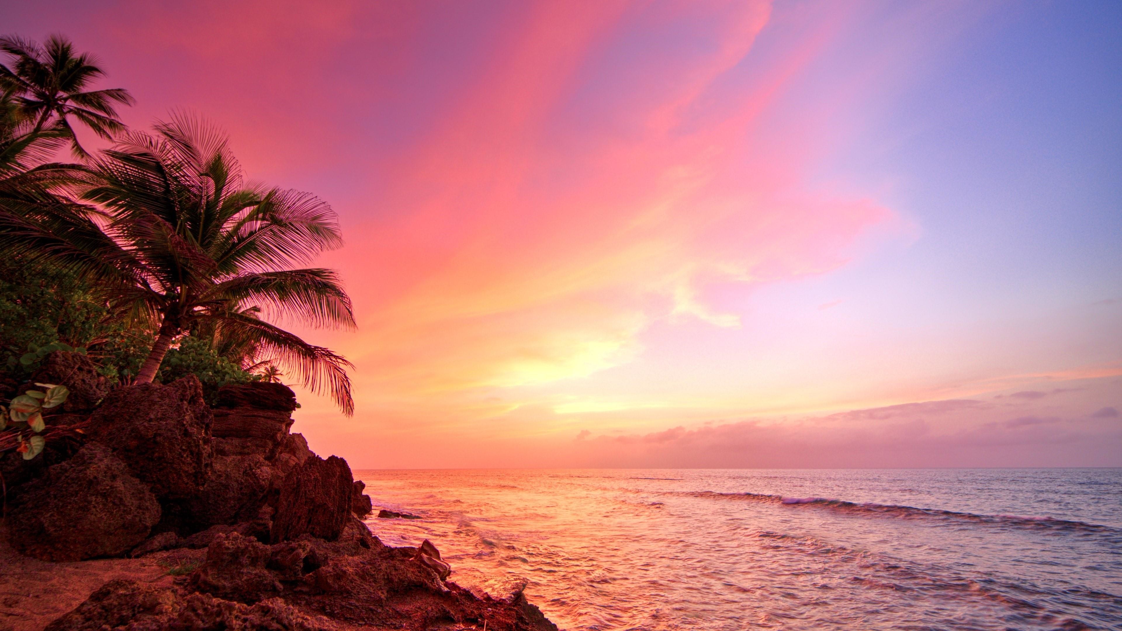 Sunset in Puerto Rico wallpaper