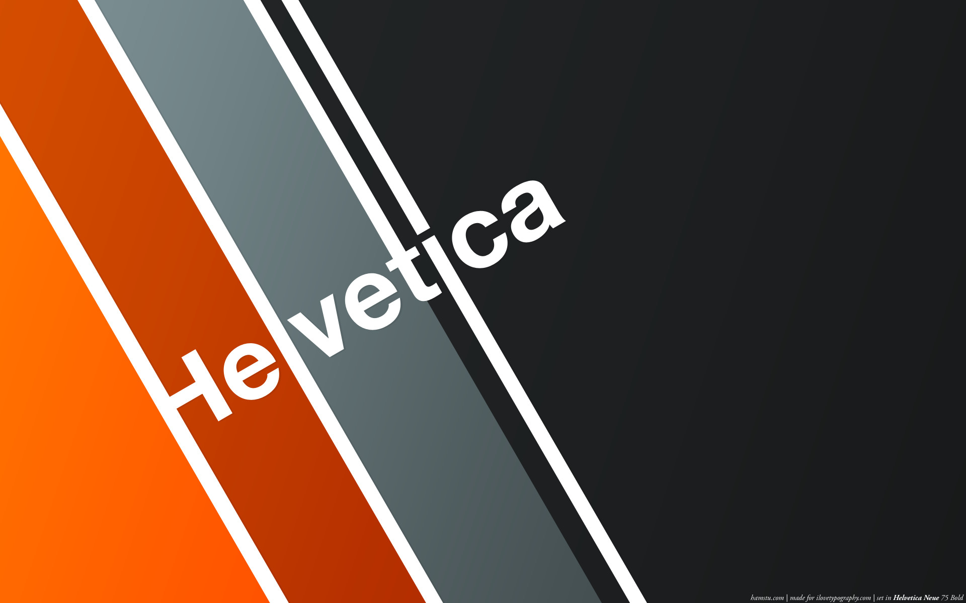 Typography wallpapers Helvetica