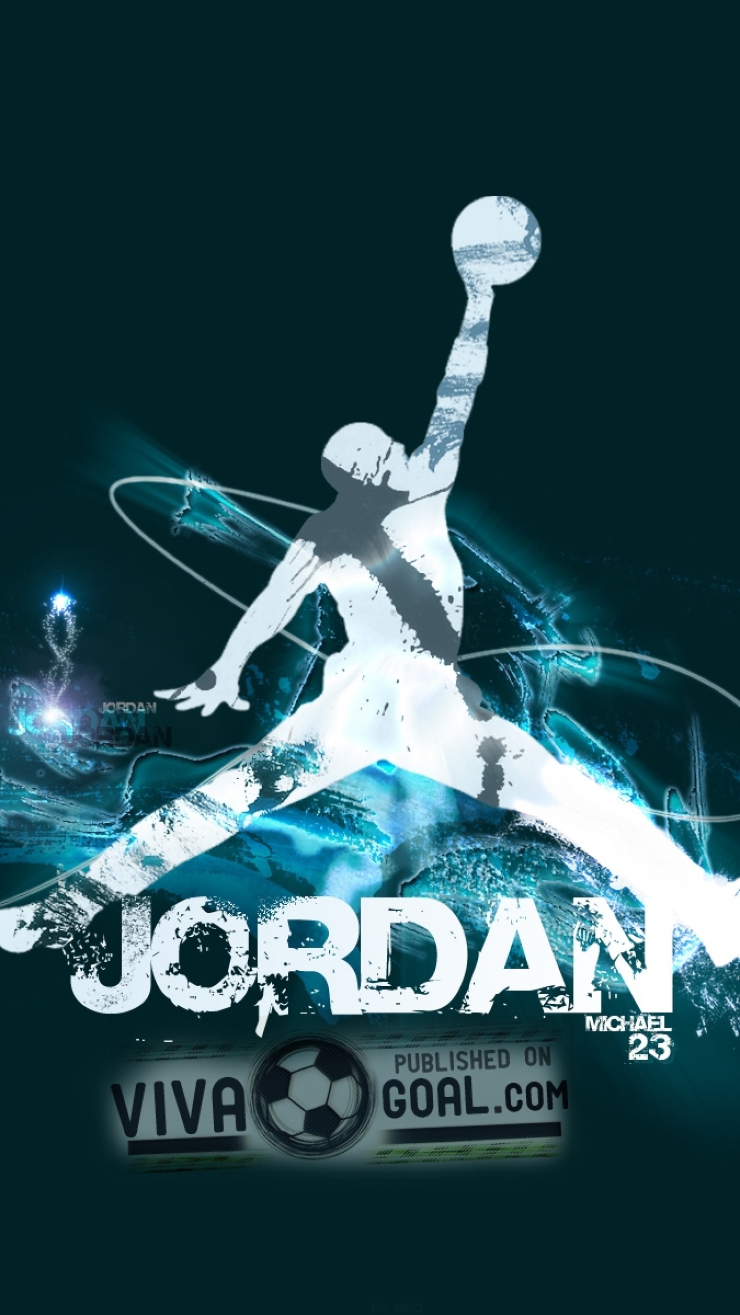 Preview wallpaper michael jordan, basketball, ball, sport 1440×2560