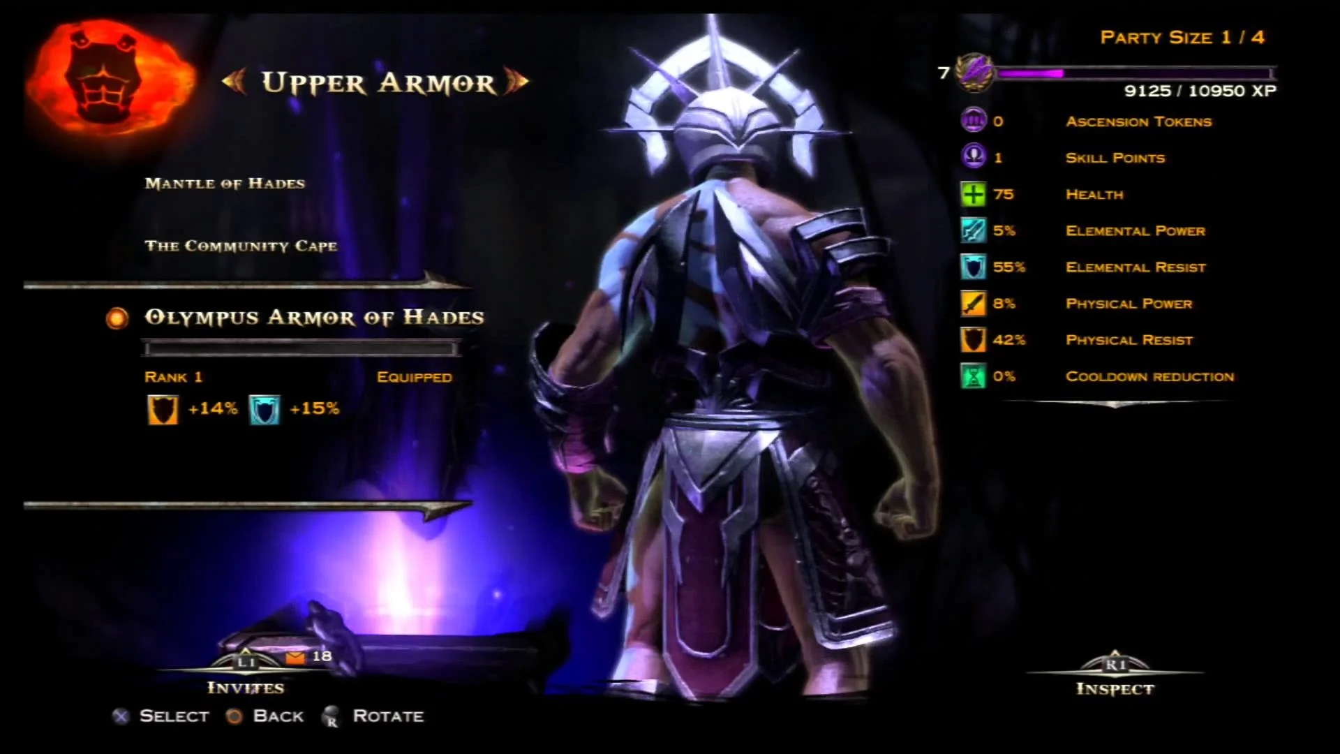 God of War Ascension – Multiplayer – Olympus Armor of Hades and Gauntlets  of Hades stats – YouTube