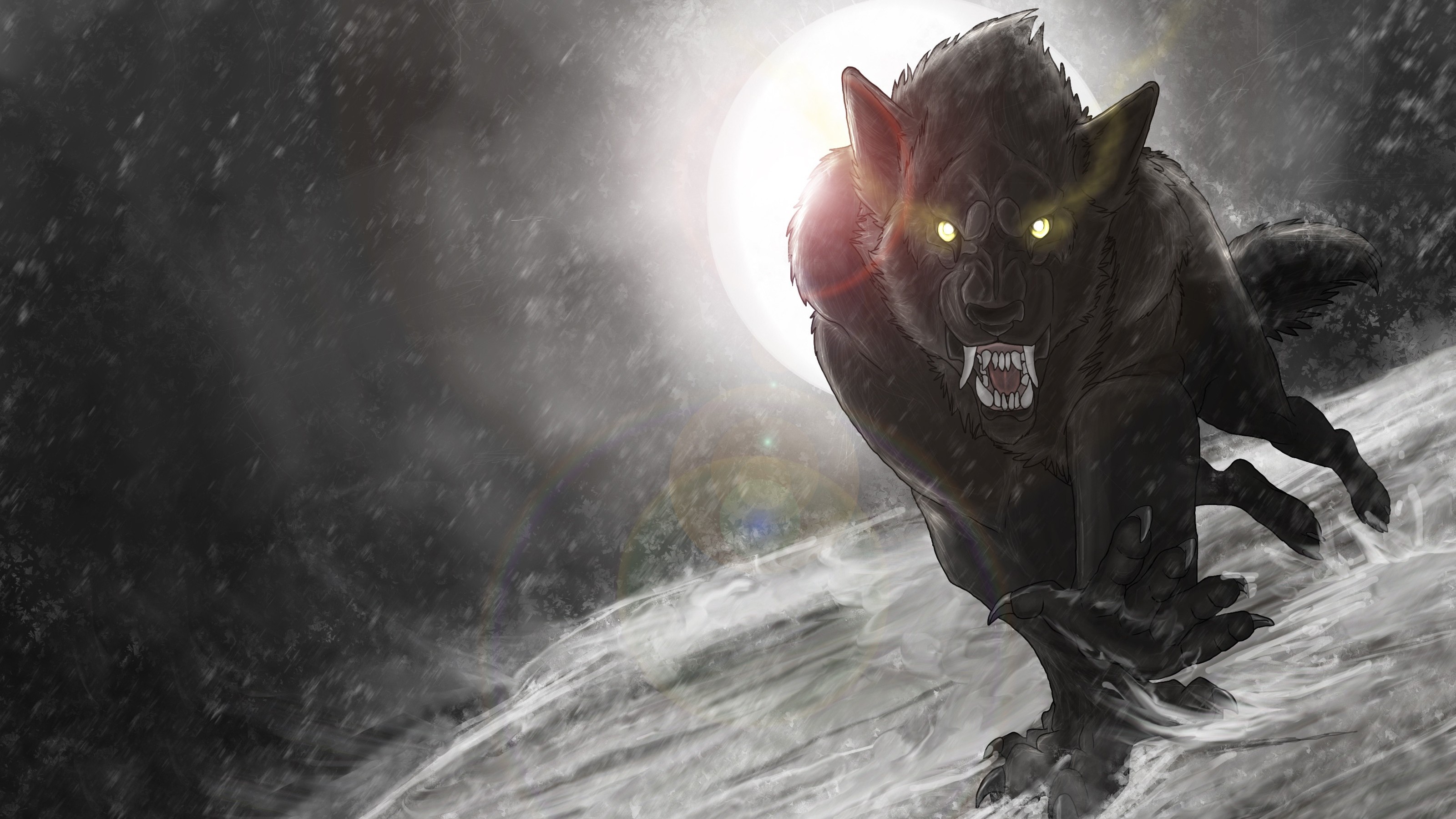 Dark – Werewolf Wallpaper